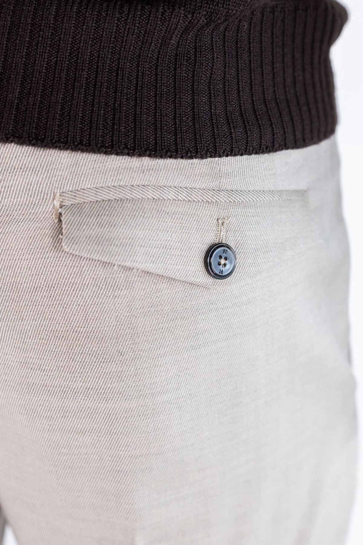 PT Pantaloni "Edge" Rebel Fit Twill Lana Beige