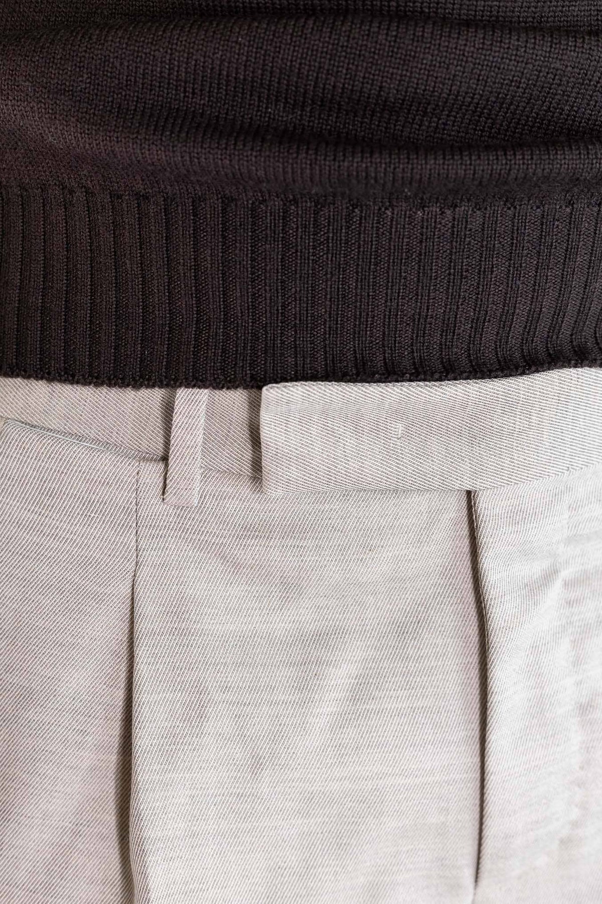 PT Pantaloni "Edge" Rebel Fit Twill Lana Beige