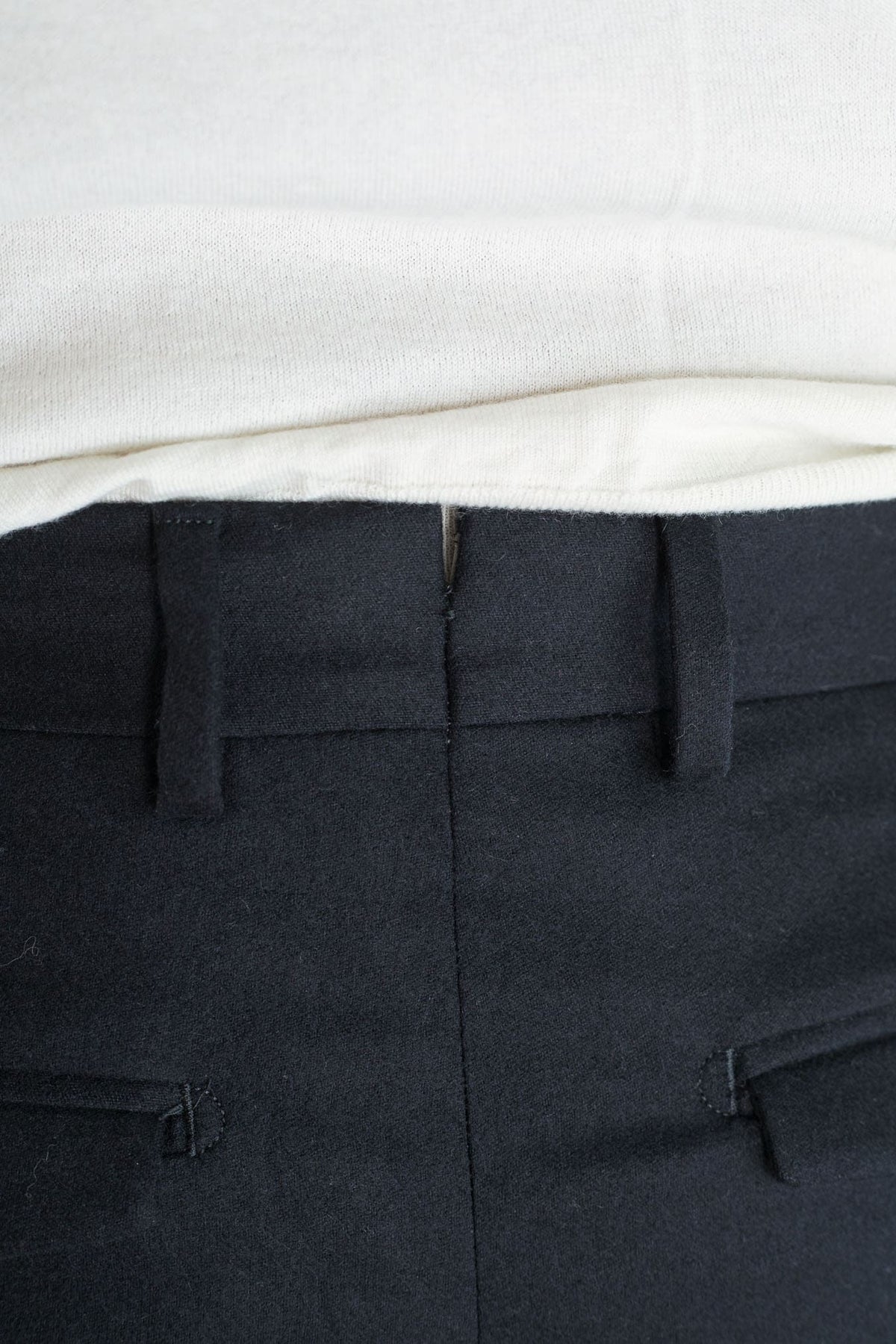 PT Pantaloni "Edge Rebel" Lana Cashmere Nero