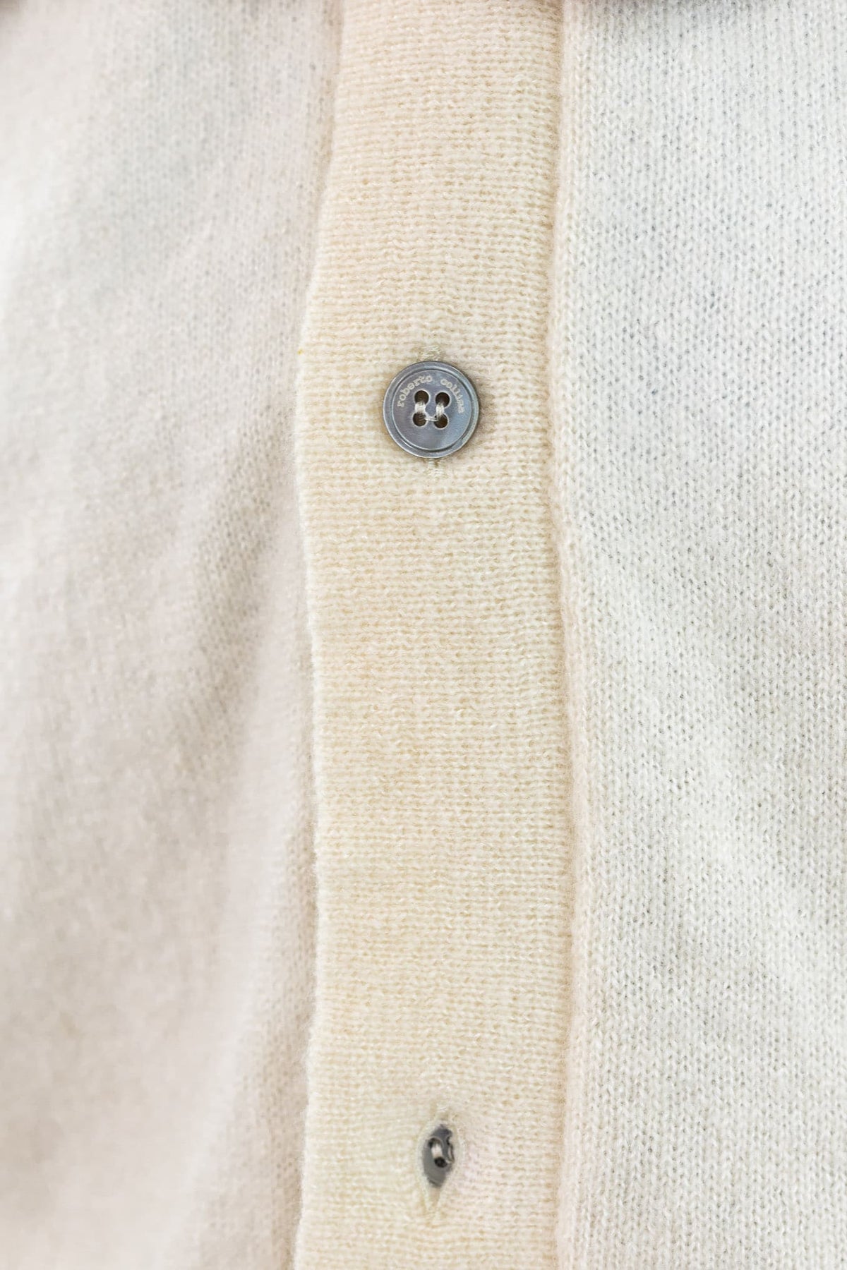 ROBERTO COLLINA Overshirt Cashmere Seta Bianco