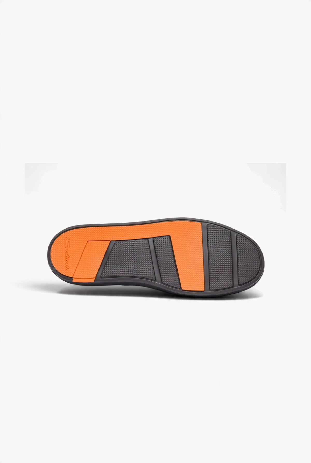 SANTONI Sneaker "Damps" Suede Testa Moro