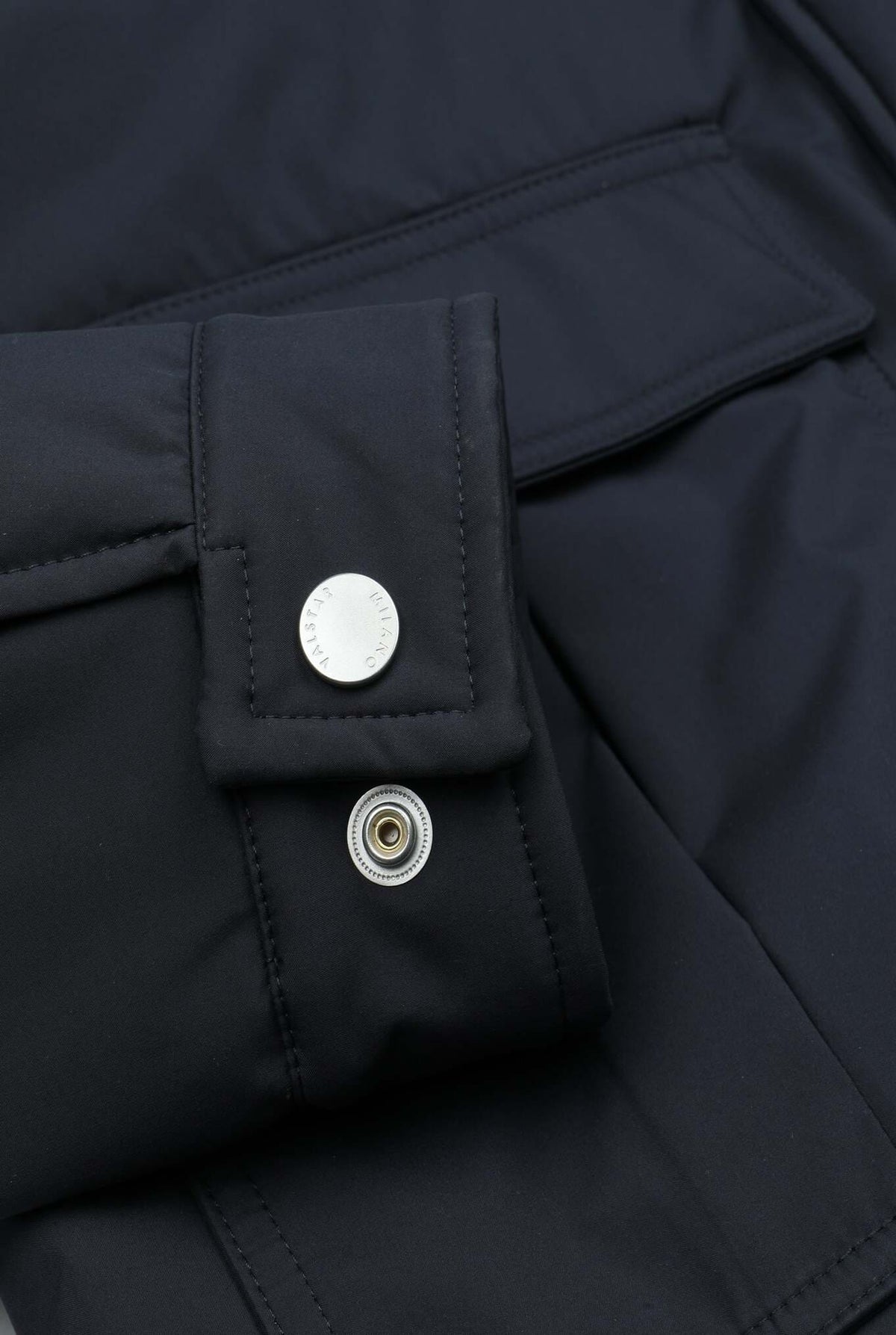 VALSTAR Field Jacket "Brera" Microfibra Blu Navy