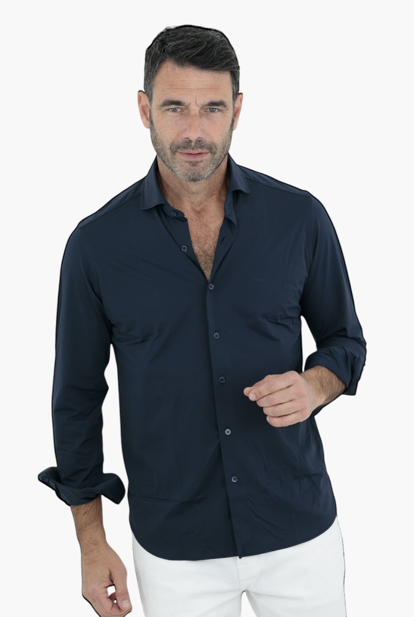 FFF Camicia Active Blu Scuro
