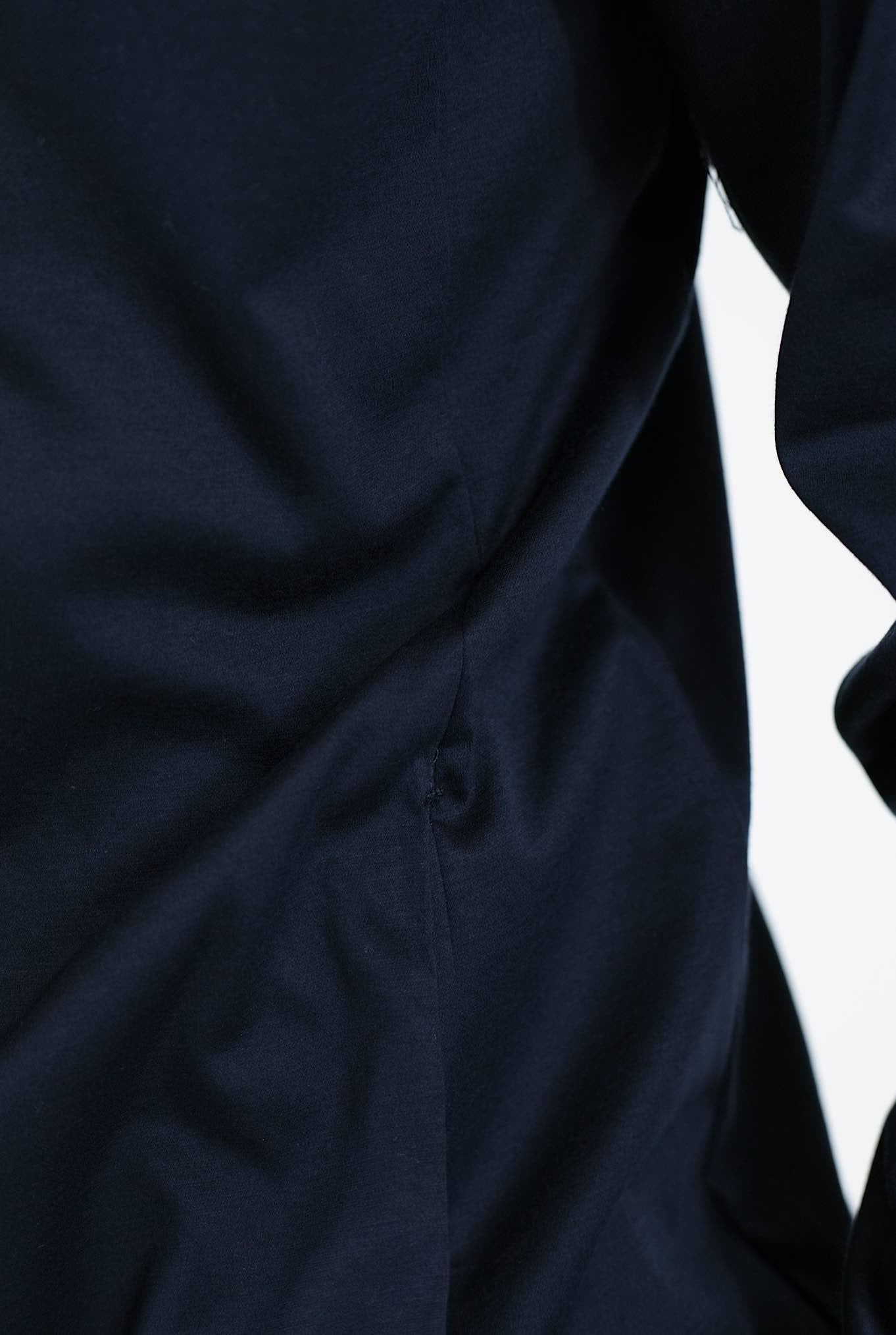 KITON Dark Blue Lisle Full Zip Sweatshirt