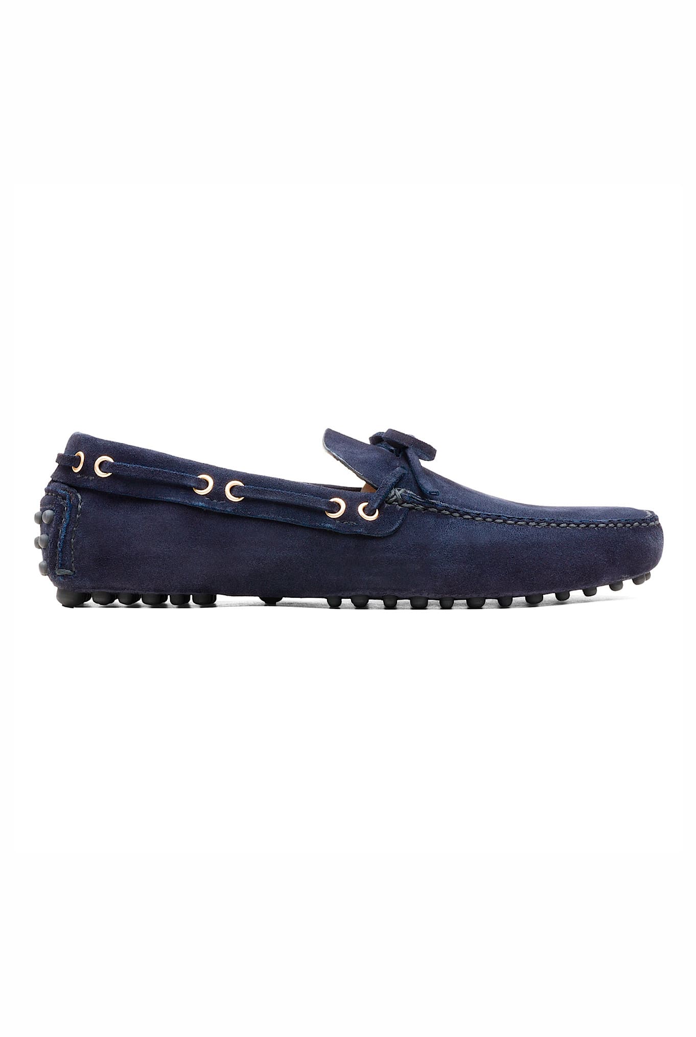 Mocassino Suede blu CAR SHOE