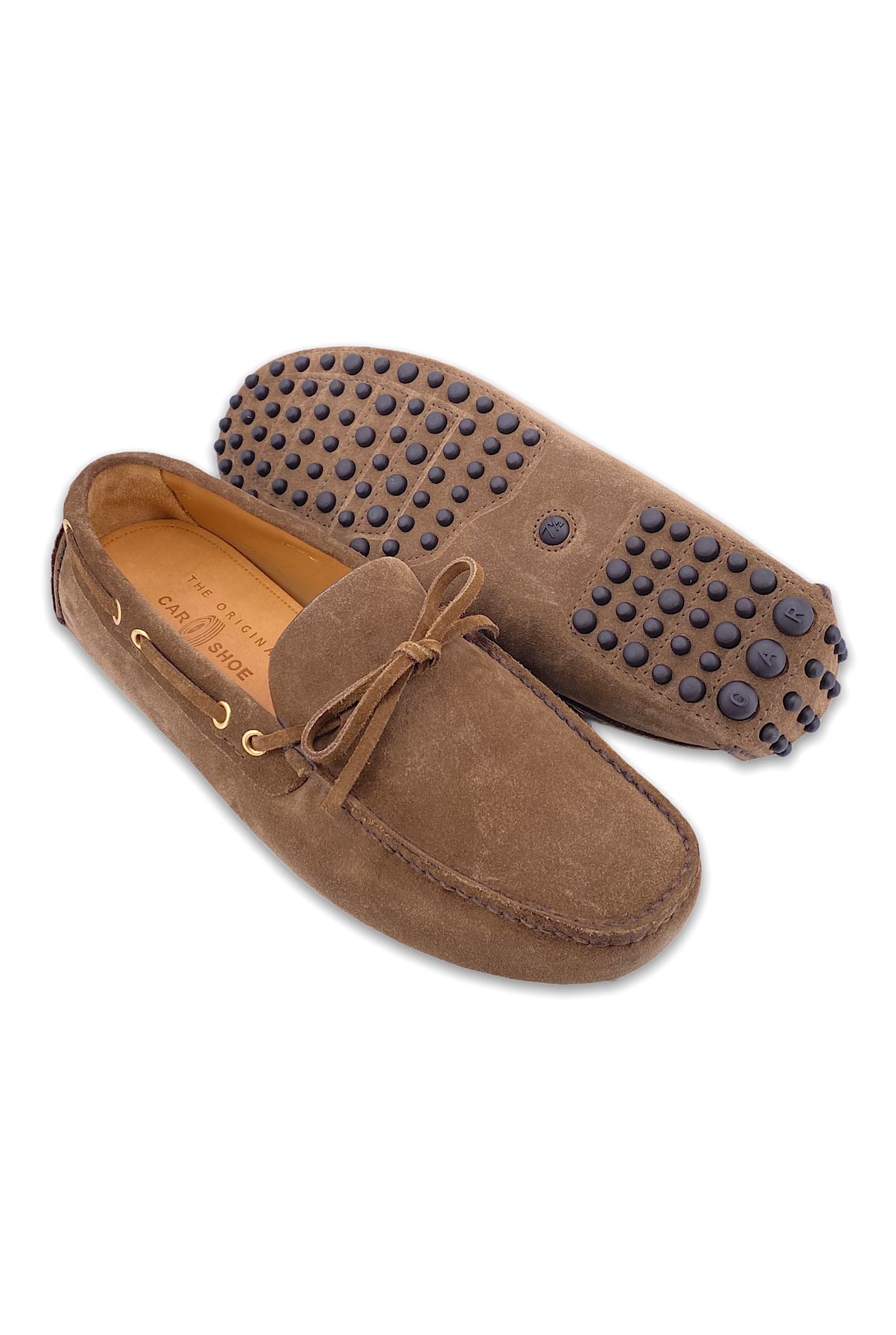 Mocassino Suede Beige Sigaro CAR SHOE