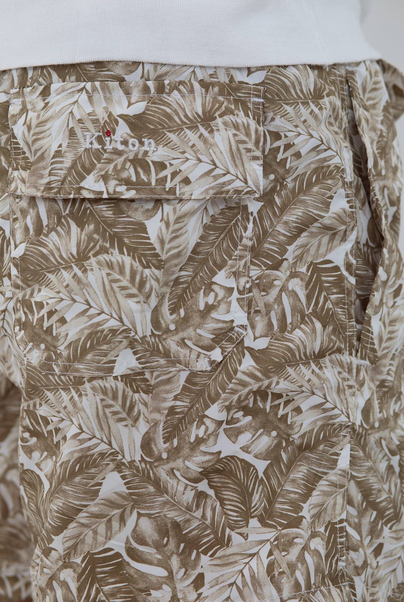 KITON Beige Patterned Costume