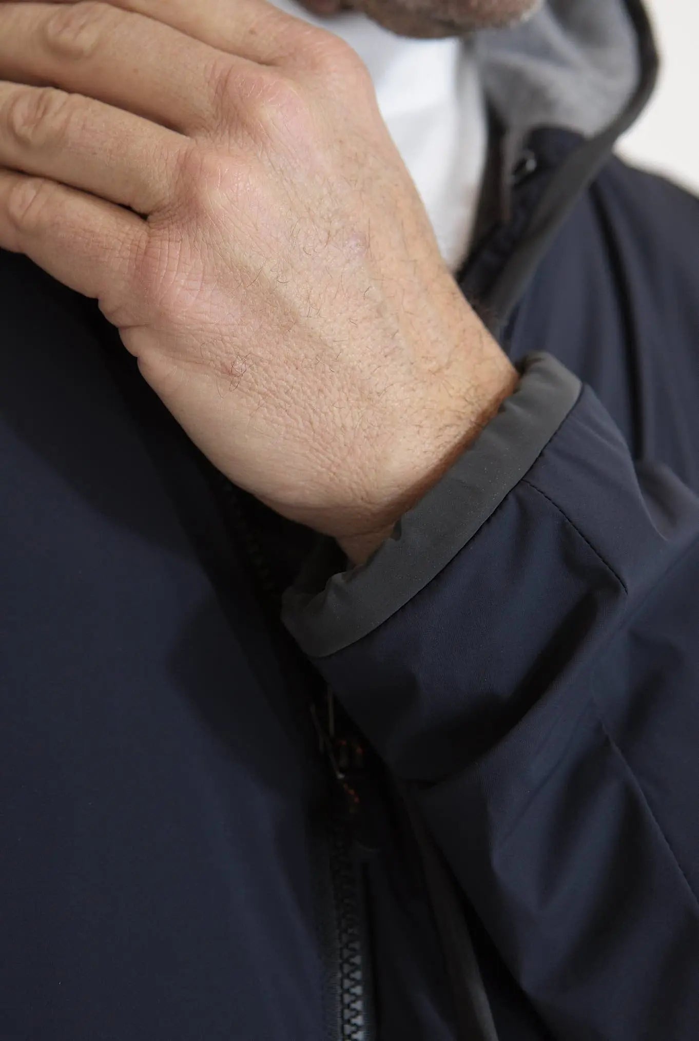 Giubbino Reversibile mod. Jibset Blu Grigio