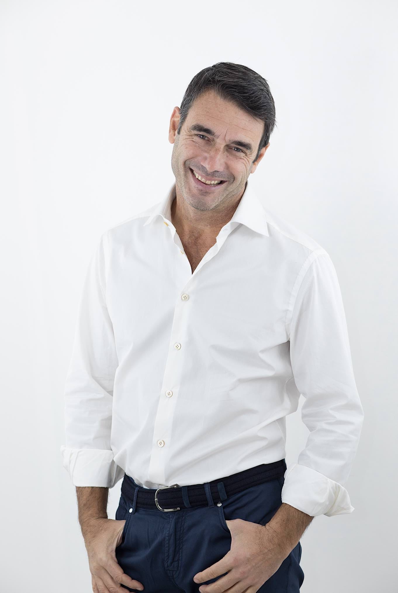 Camicia Popeline Cotone Bianco