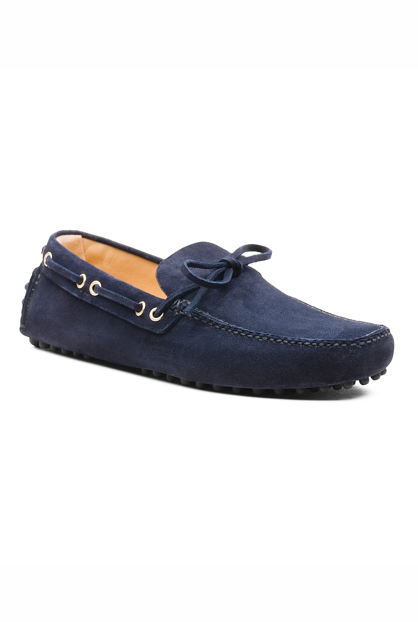 Mocassino Suede blu CAR SHOE
