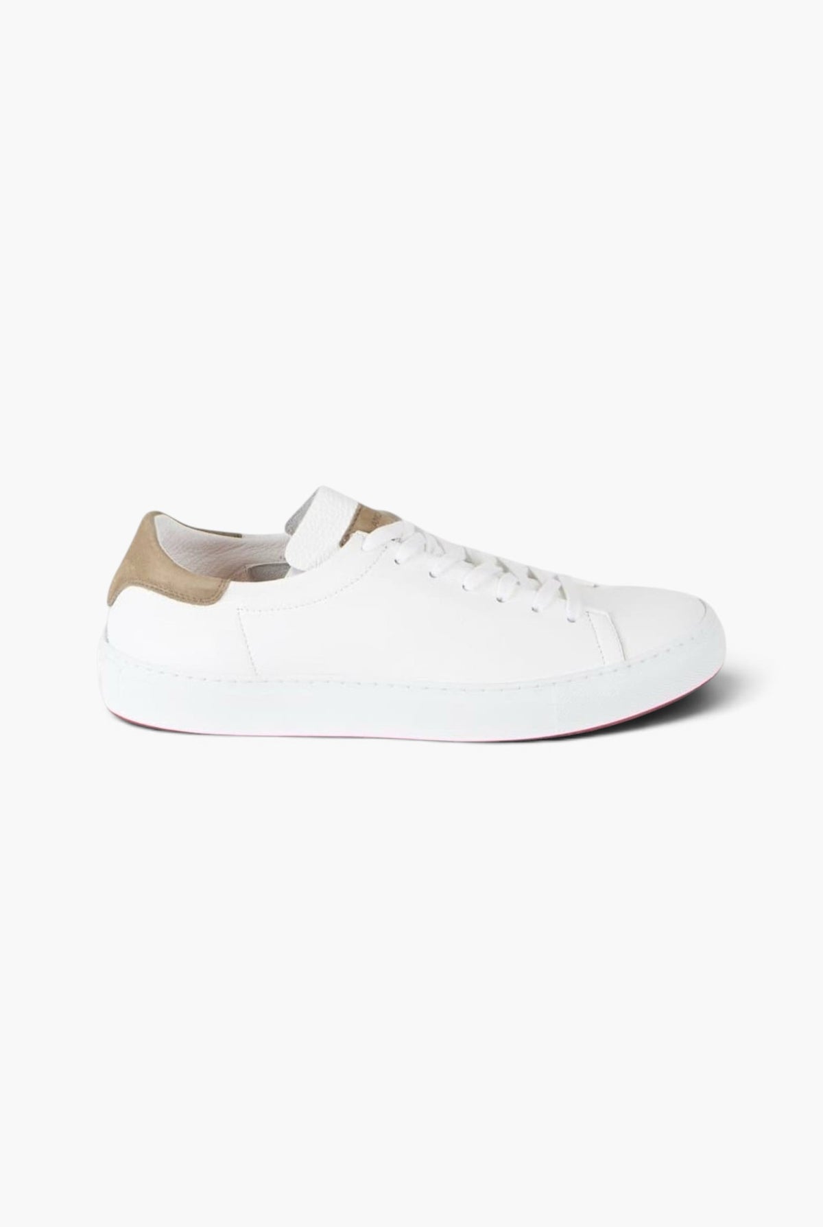 Sneakers Pelle Cervo Bianco ANDREA VENTURA