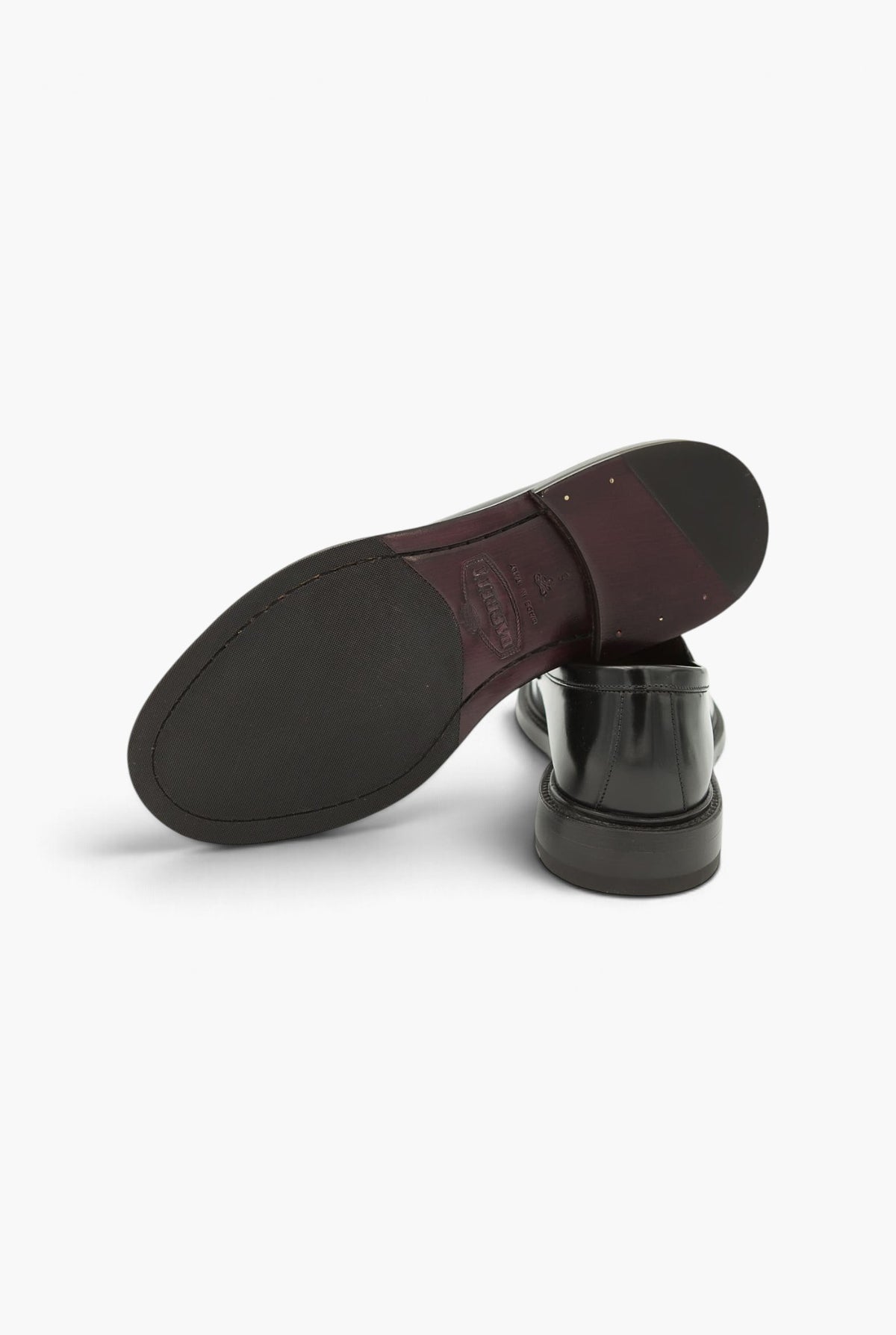 Mocassini College Pelle Nera BARRETT