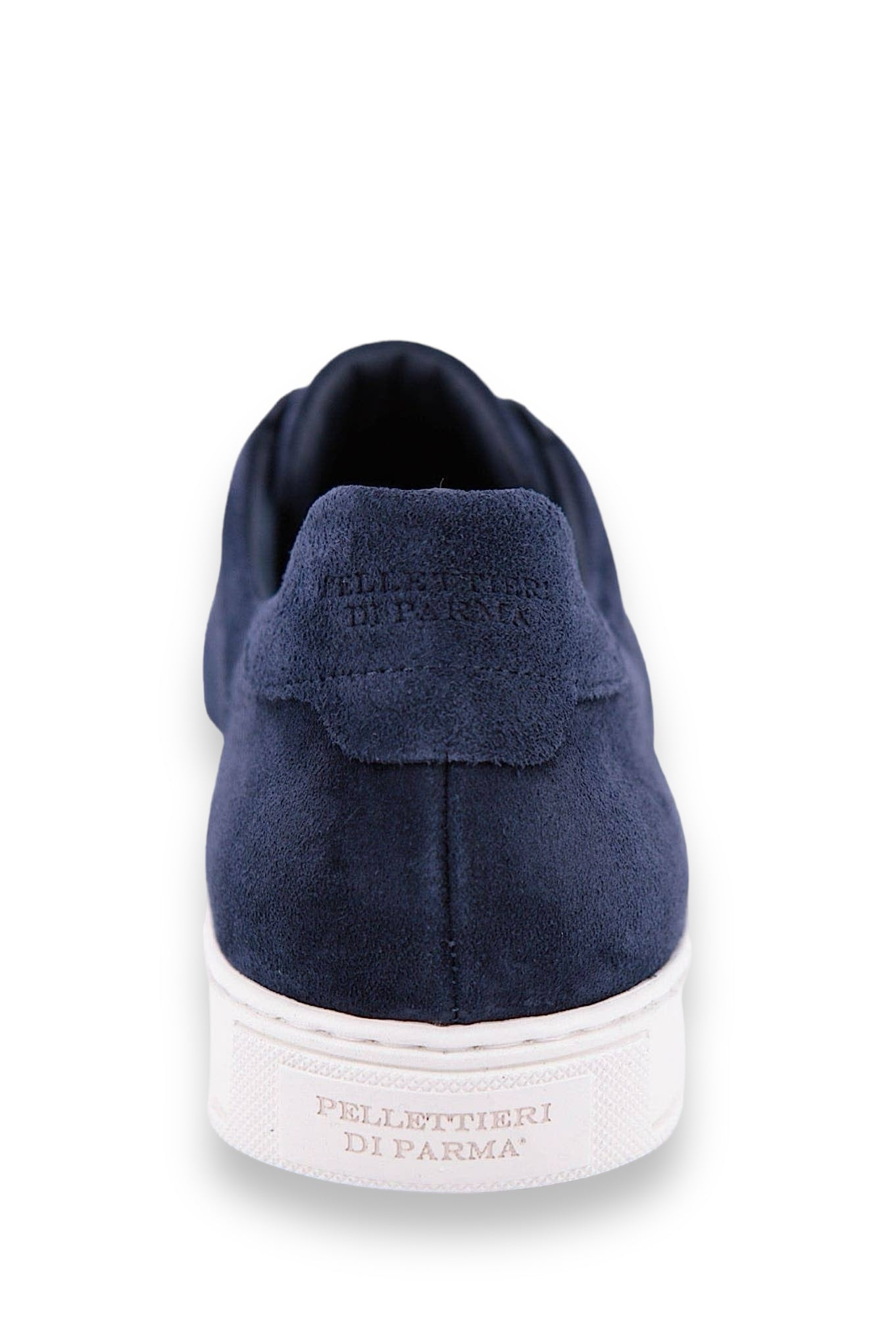 PELLETTIERI DI PARMA Sneakers Suede Slip On Blu Scuro