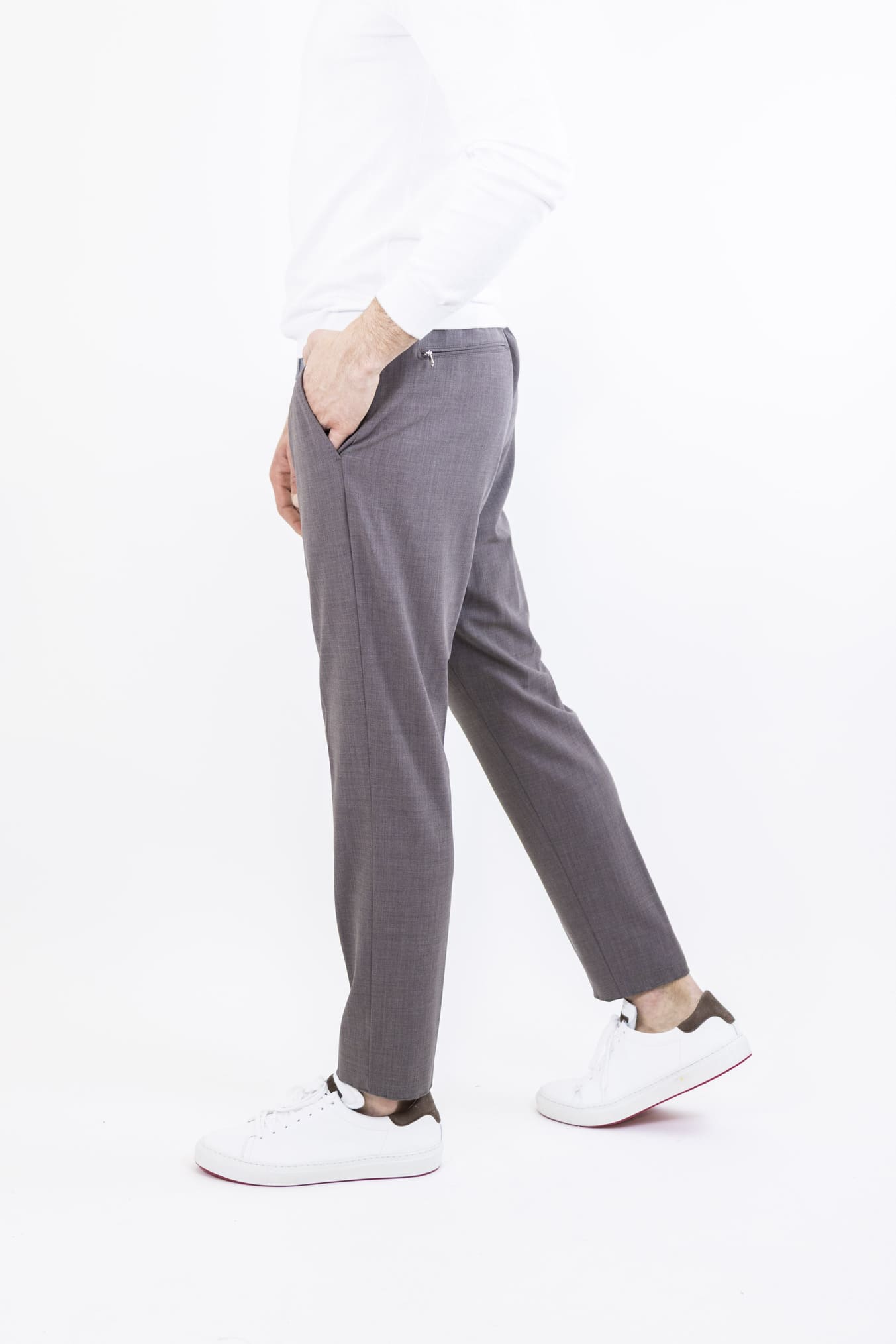 Pantaloni con Coulisse mod. Caracciolo Tortora