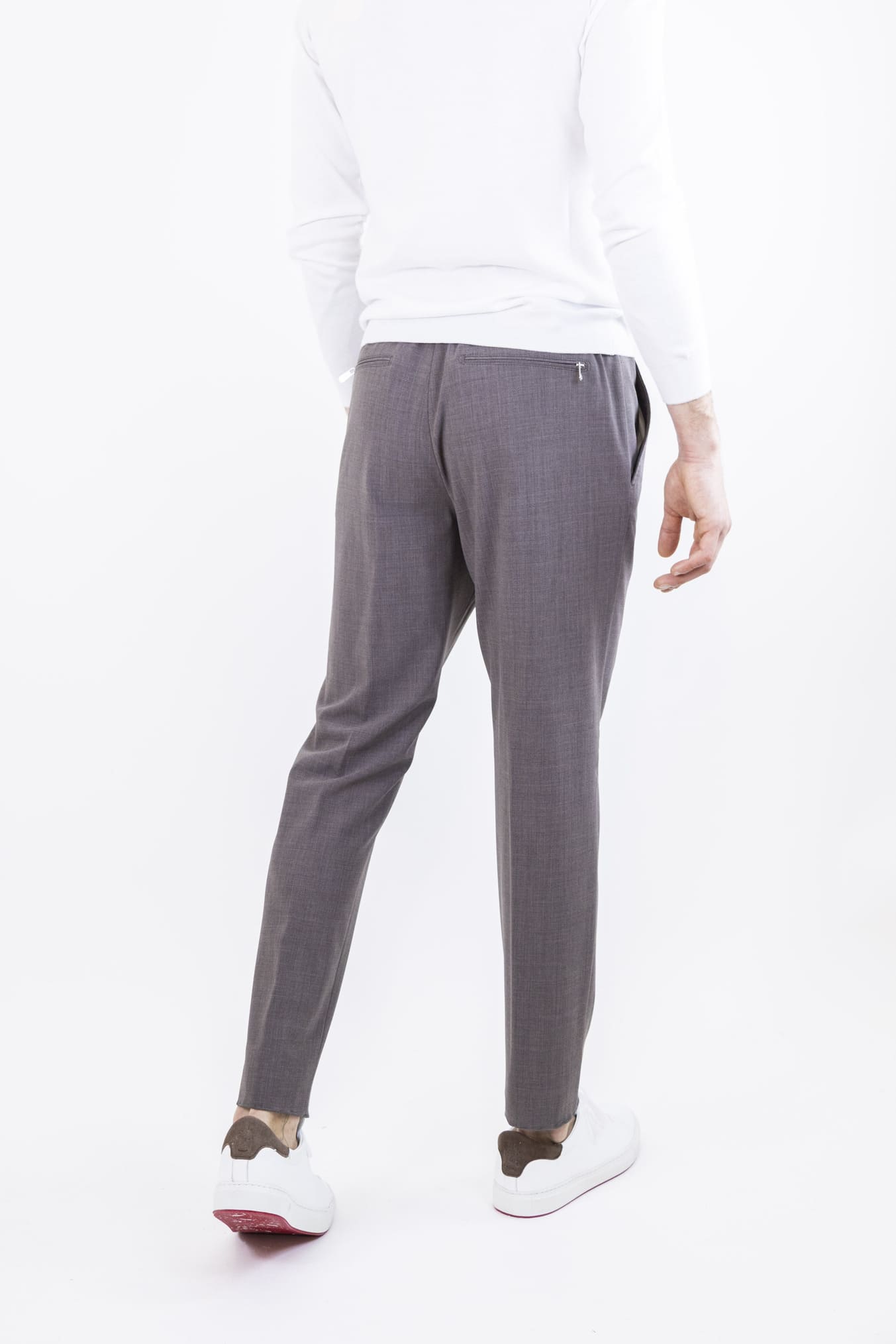 Pantaloni con Coulisse mod. Caracciolo Tortora