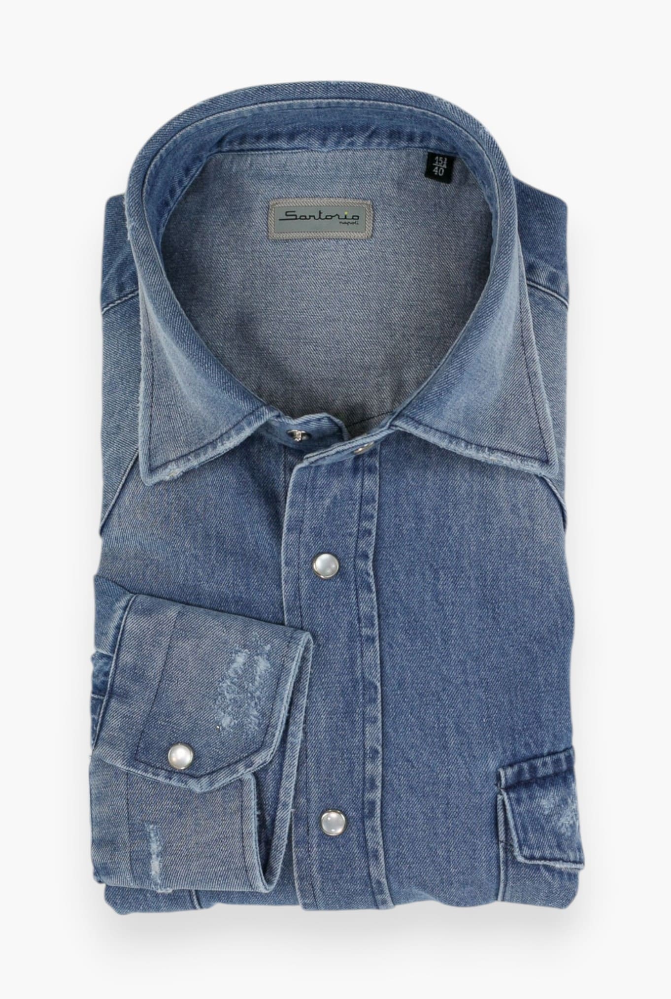 Camicia Denim Texana