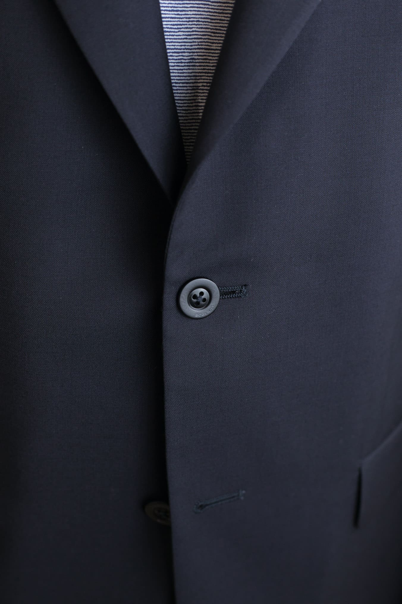 BOGLIOLI Abito Fresco Lana Blu Scuro