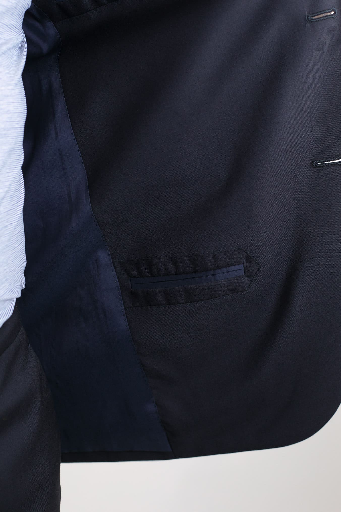 BOGLIOLI Abito Fresco Lana Blu Scuro