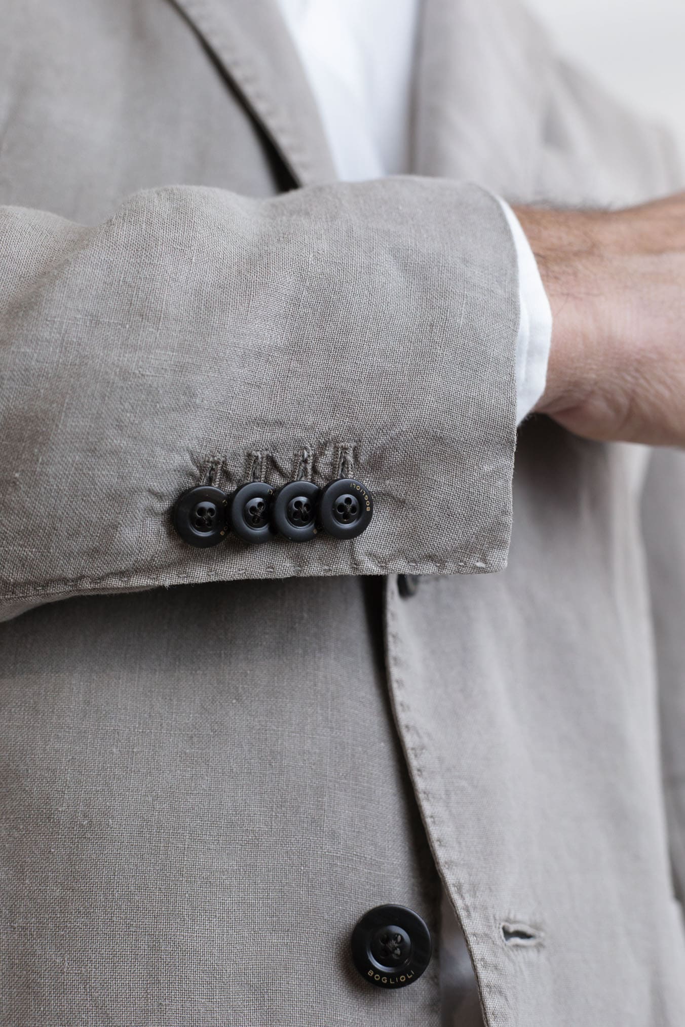 BOGLIOLI Abito K-Jacket Lino Washed Beige