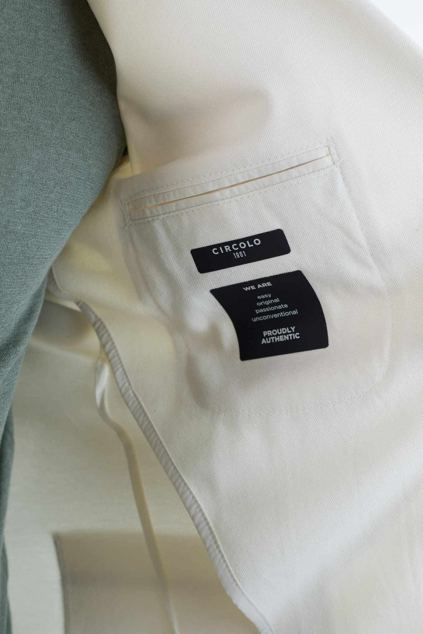 CIRCOLO 1901 Giacca Doppiopetto Cotone Piquet Bianco