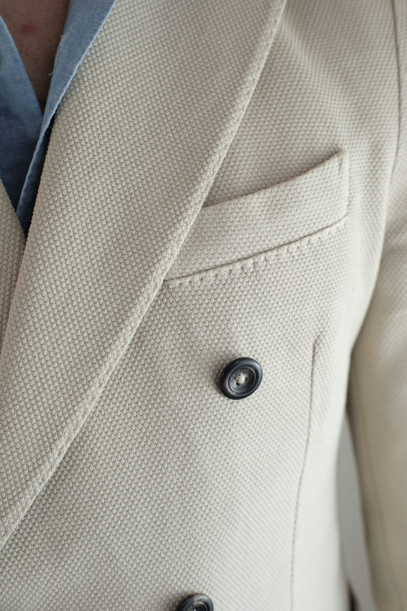 CIRCOLO 1901 Giacca Doppiopetto Jersey Cotone Oxford