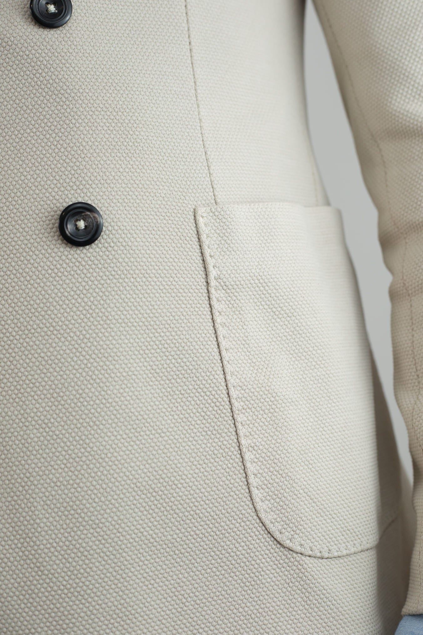 CIRCOLO 1901 Giacca Doppiopetto Jersey Cotone Oxford