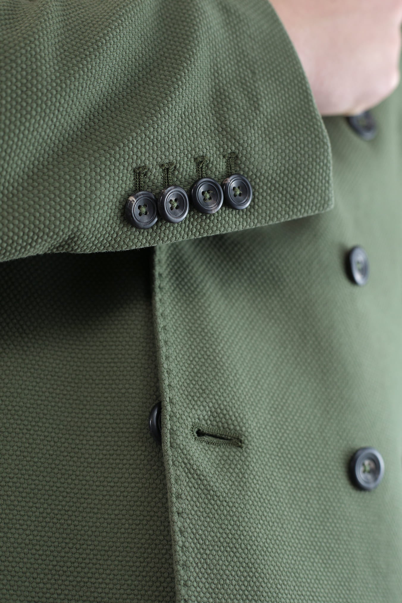 CIRCOLO 1901 Giacca Doppiopetto Jersey Cotone Oxford