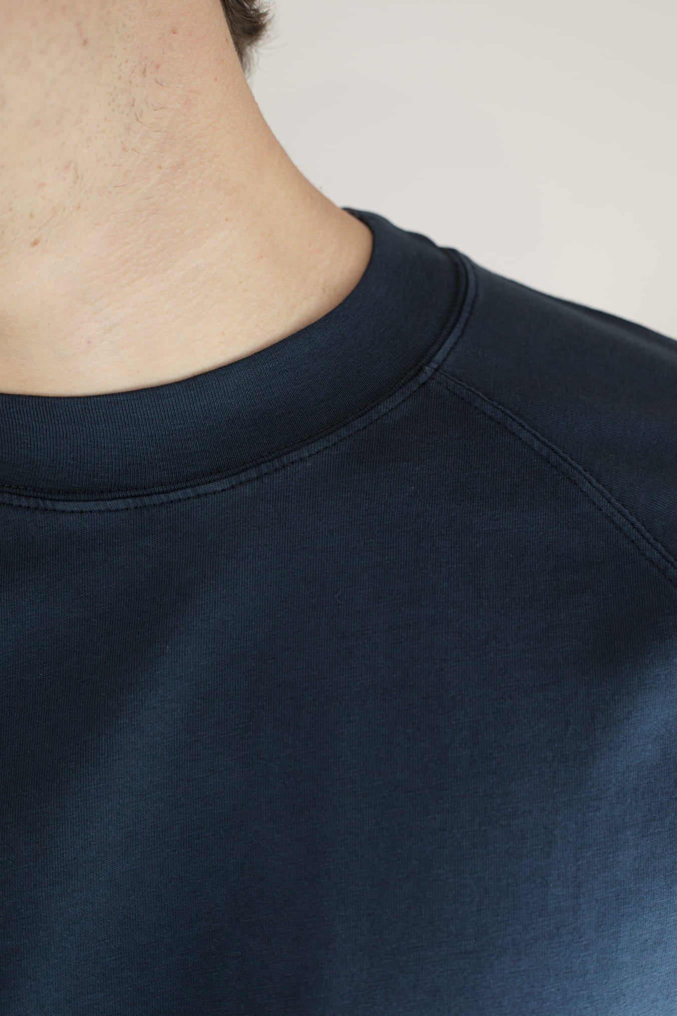 CIRCOLO 1901 T-Shirt Maniche Corte Raglan Cotone Blu