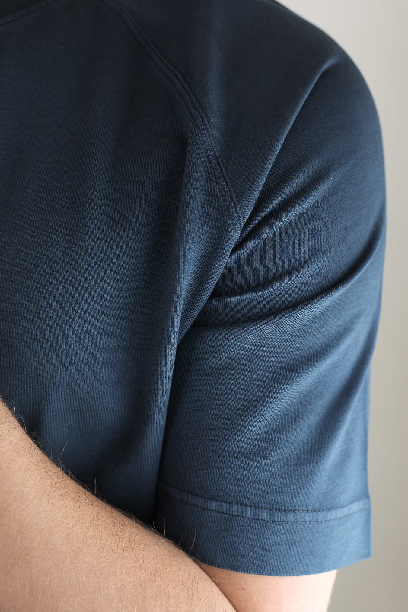 CIRCOLO 1901 T-Shirt Maniche Corte Raglan Cotone Blu