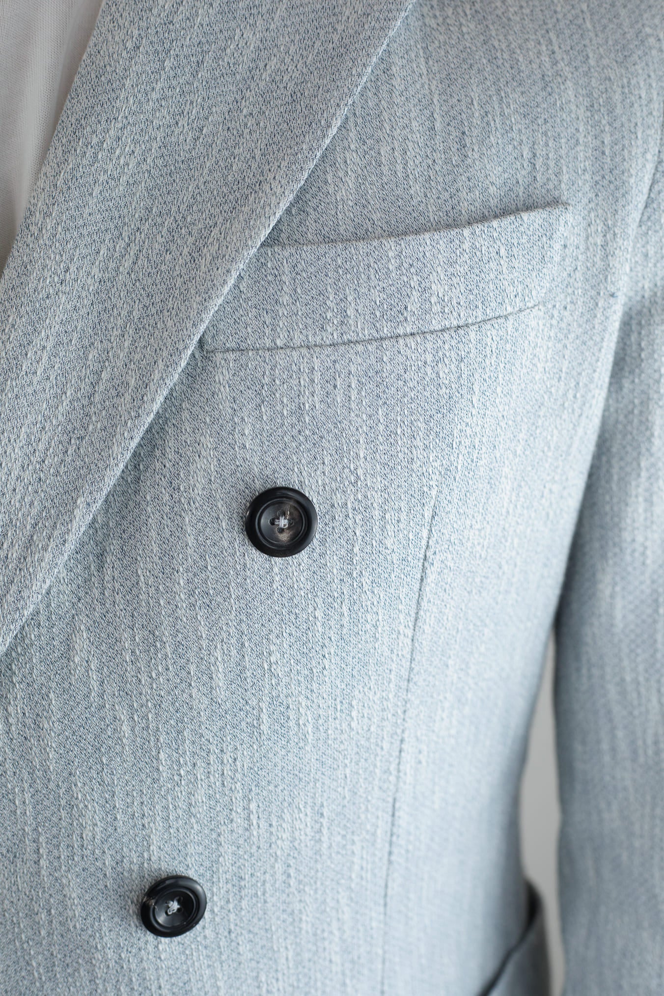 CIRCOLO 1901 Giacca Doppiopetto Cotone Fiammato Celeste