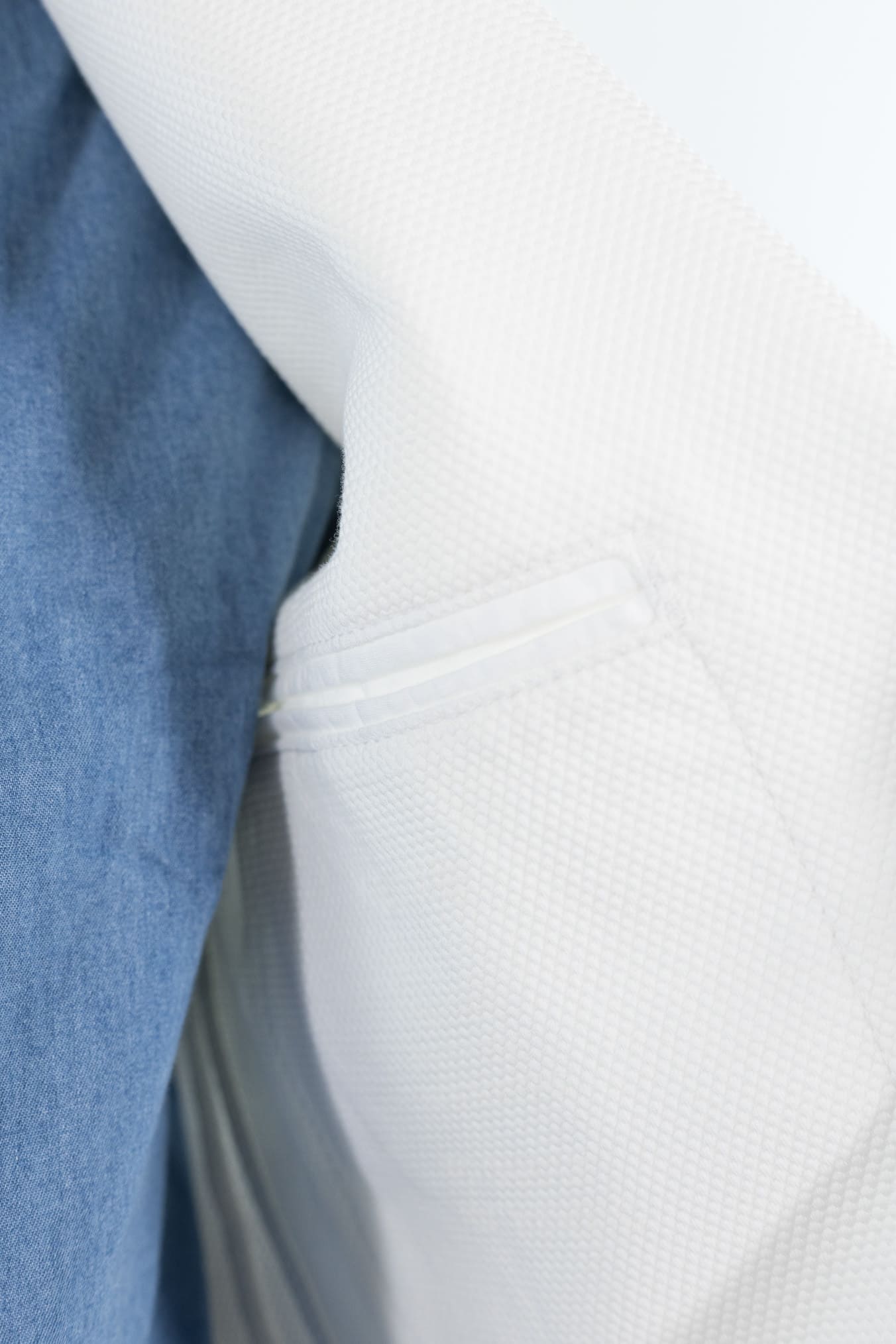 CIRCOLO 1901 Giacca Jersey Cotone Piquet Bianco