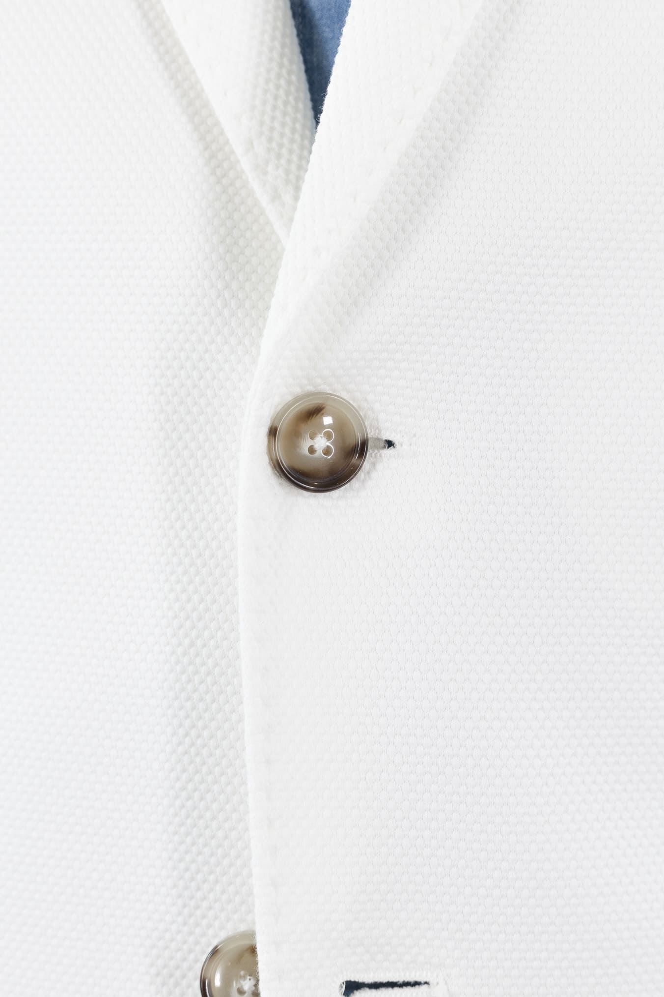 CIRCOLO 1901 Giacca Jersey Cotone Piquet Bianco