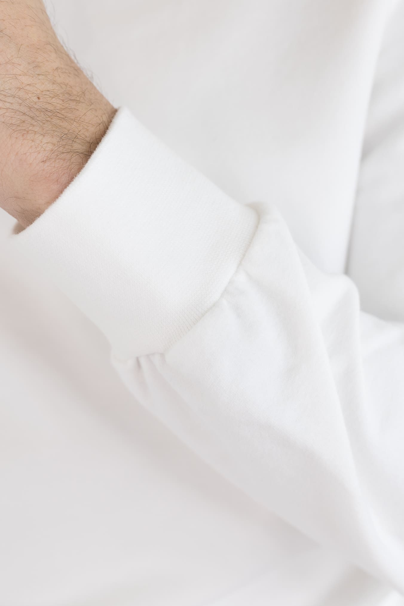 CIRCOLO 1901 Felpa Jersey Cotone Bianco