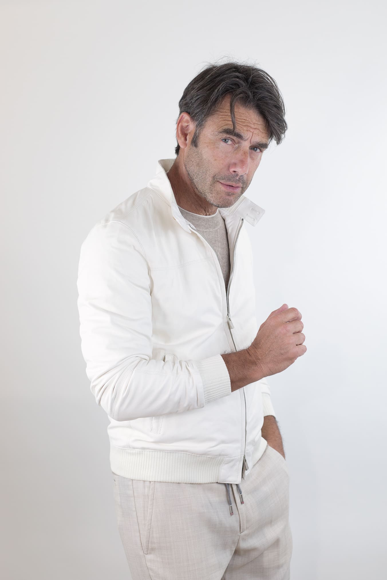 CONTRASTWAY Giubbotto Bio Skin Glove Bianco