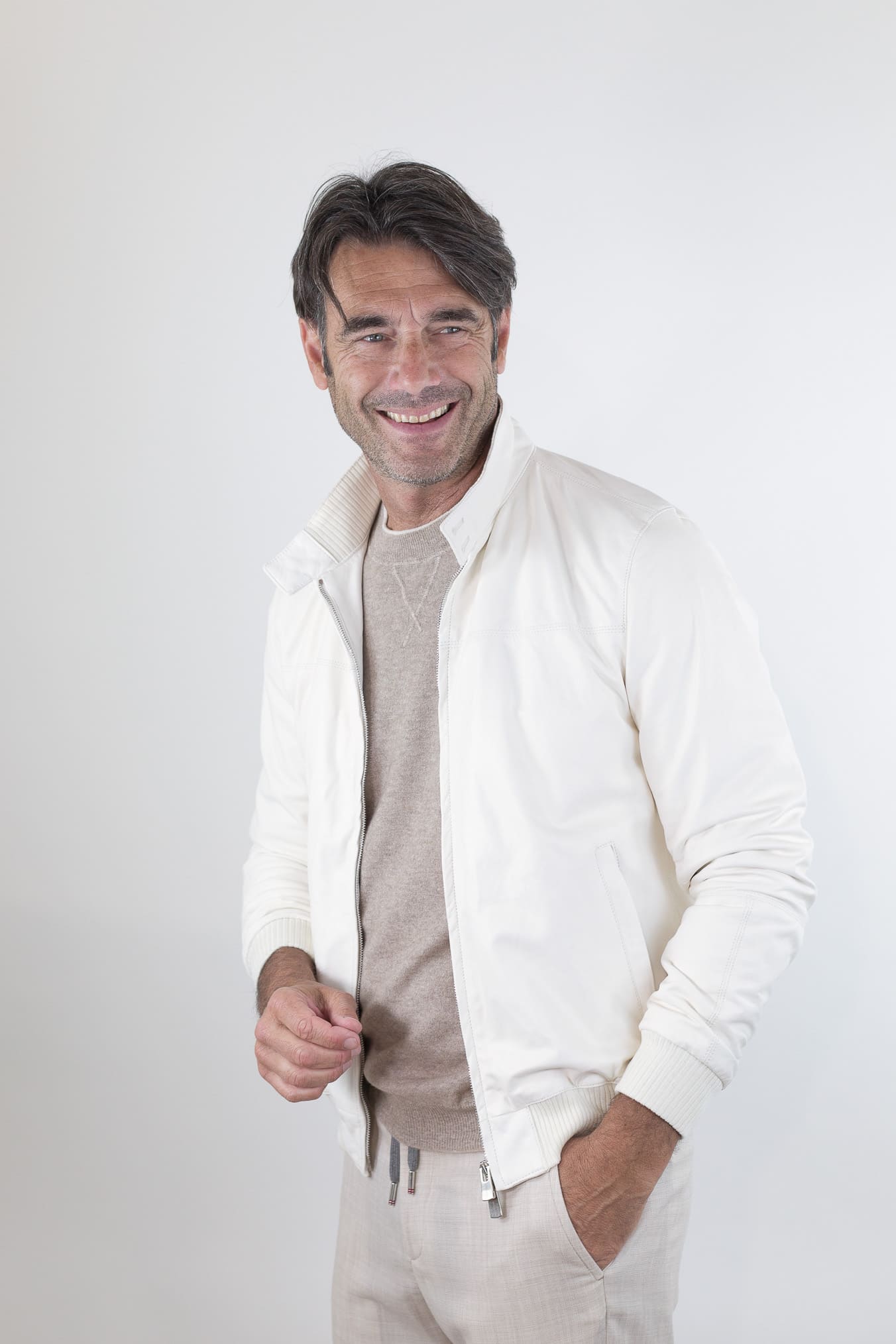 CONTRASTWAY Giubbotto Bio Skin Glove Bianco