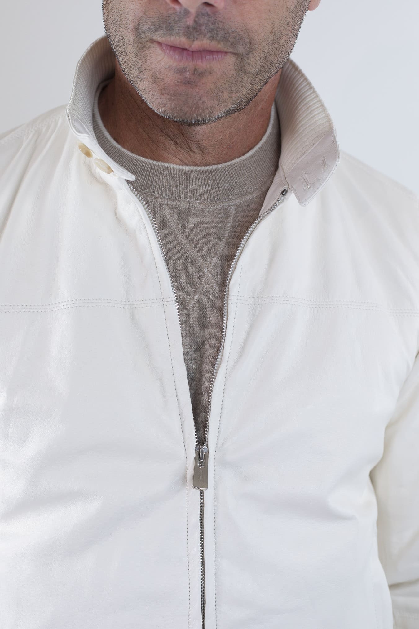 CONTRASTWAY Giubbotto Bio Skin Glove Bianco