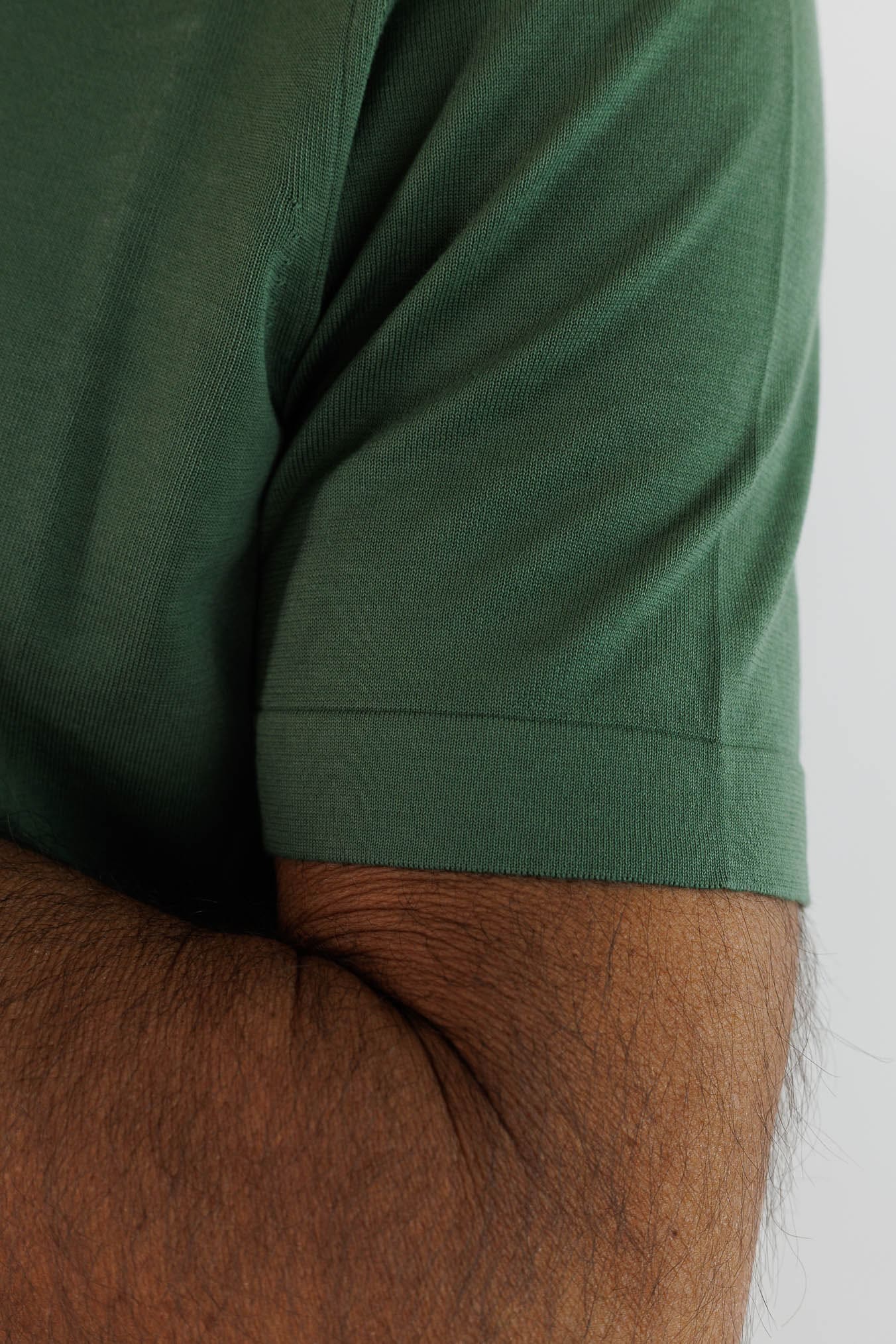 DRUMOHR Polo Cotone Frosted Superlight Verde