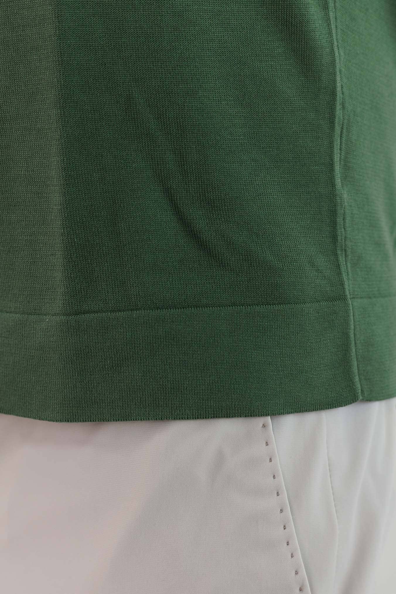 DRUMOHR Polo Cotone Frosted Superlight Verde
