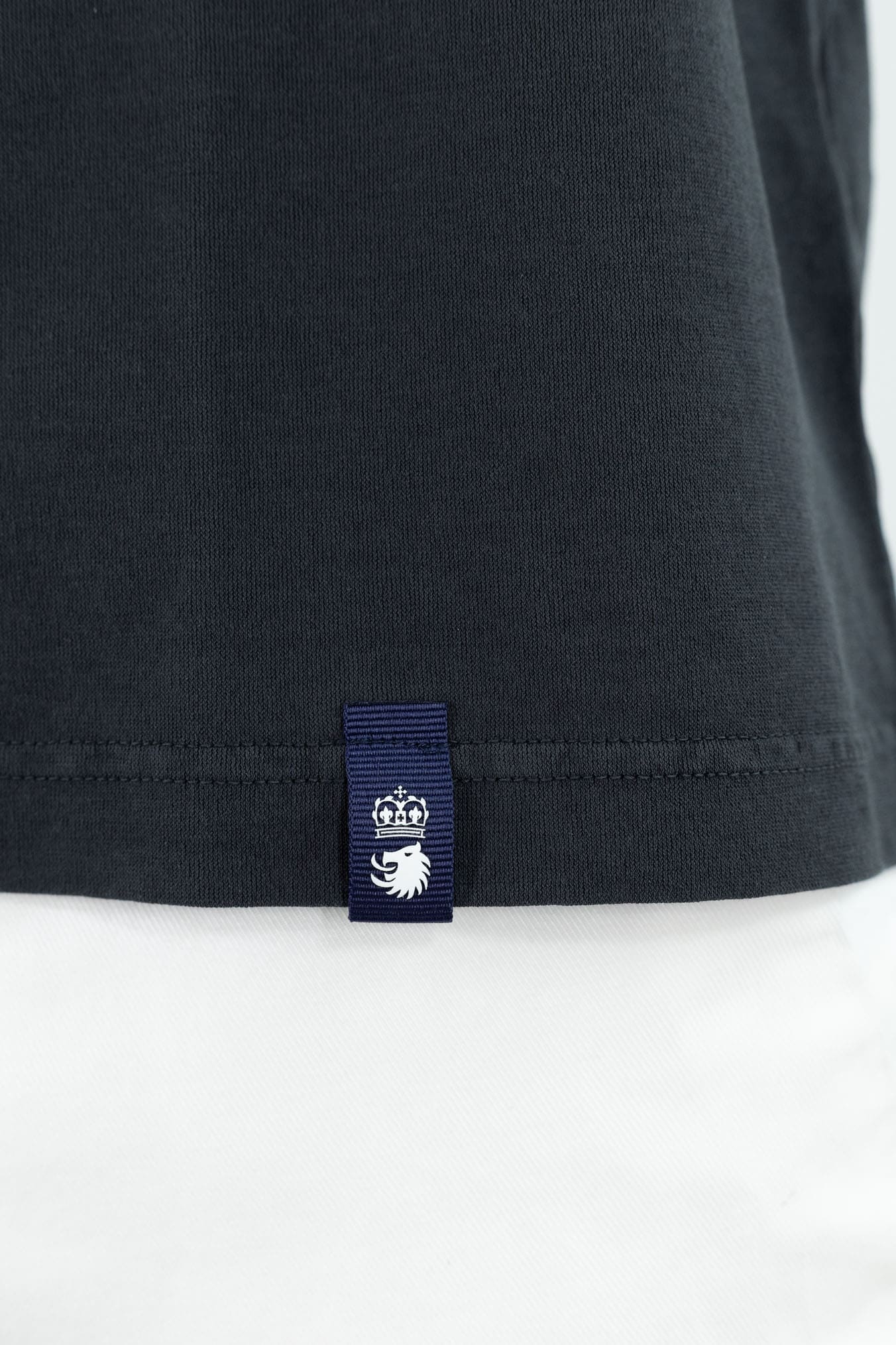 DRUMOHR Polo Cotone Light Crêpe Nero