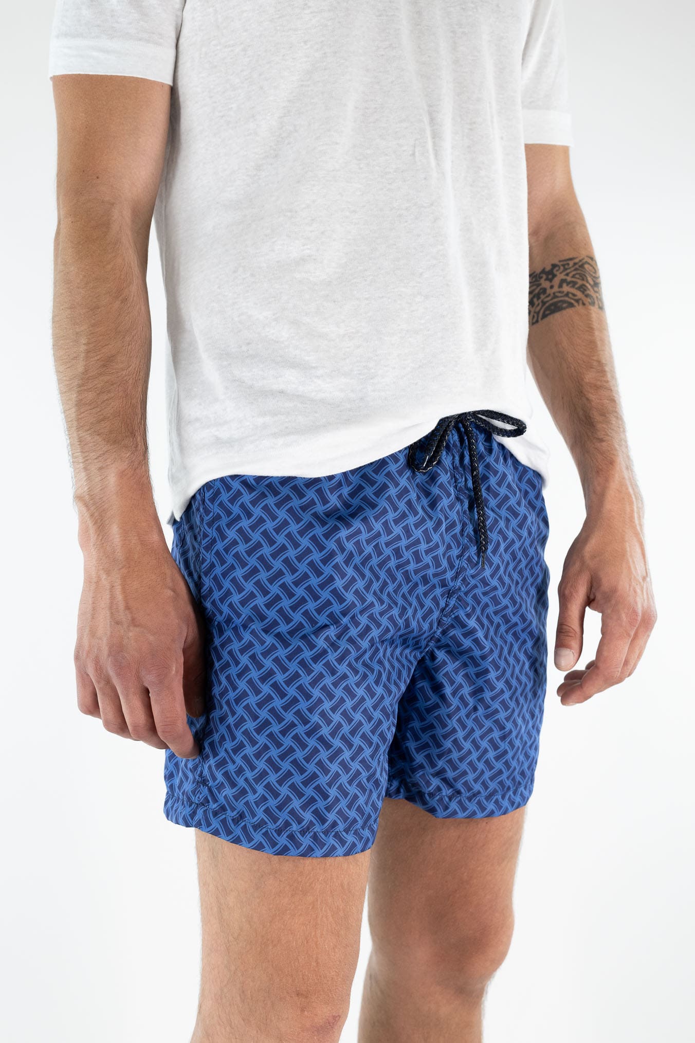 DRUMOHR Costume Mare Ultraleggero Biscottino Blu
