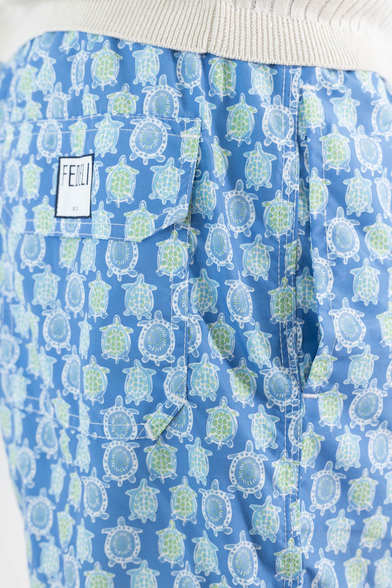 FEDELI Costume Mare "Madeira" Tartarughe