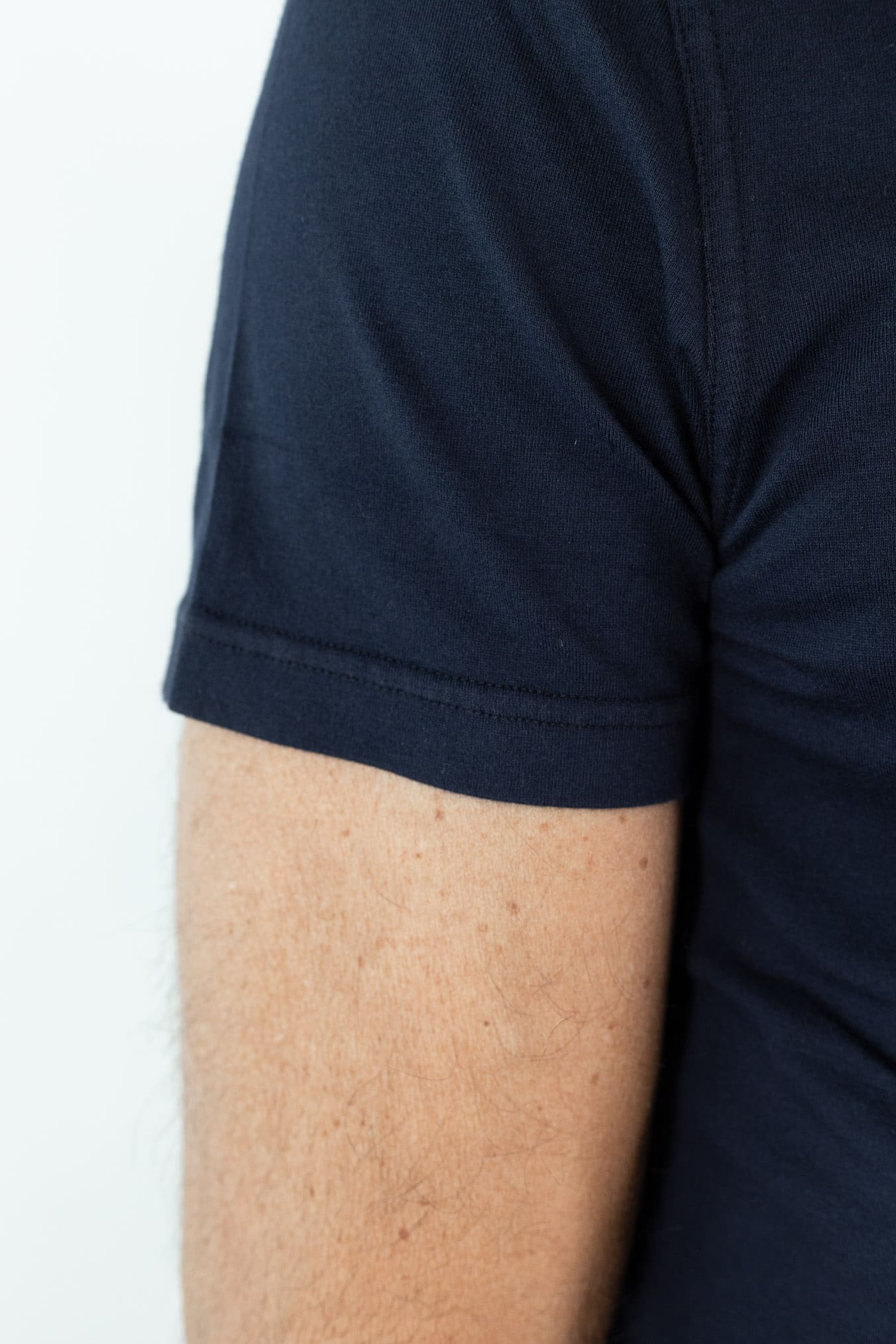 FEDELI Polo MM Cotone Jersey Blu Scuro