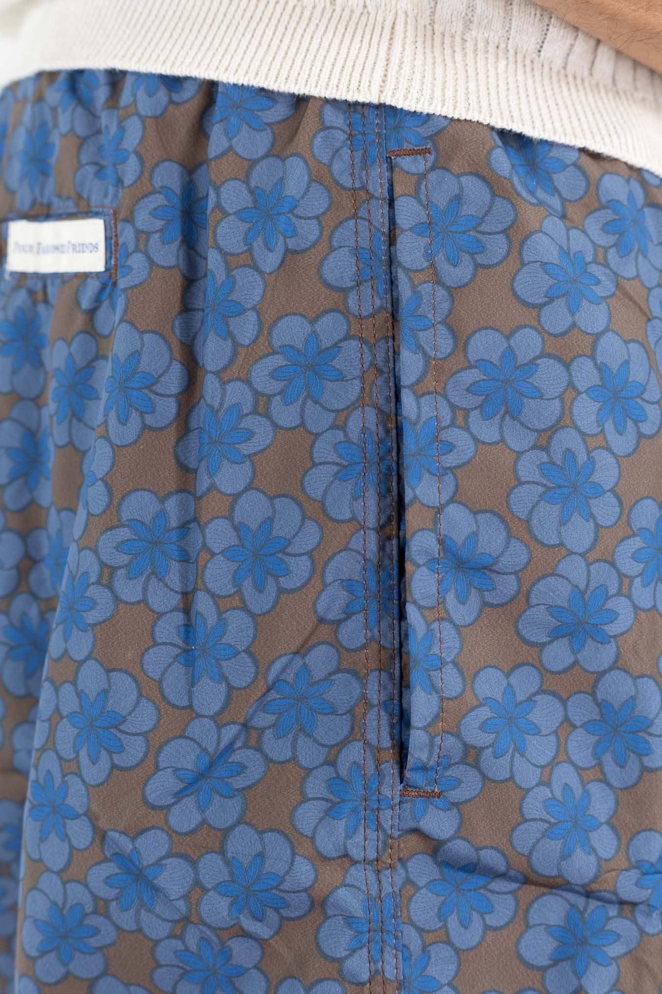 FFF Costume Mare Fantasia Marrone/Blu