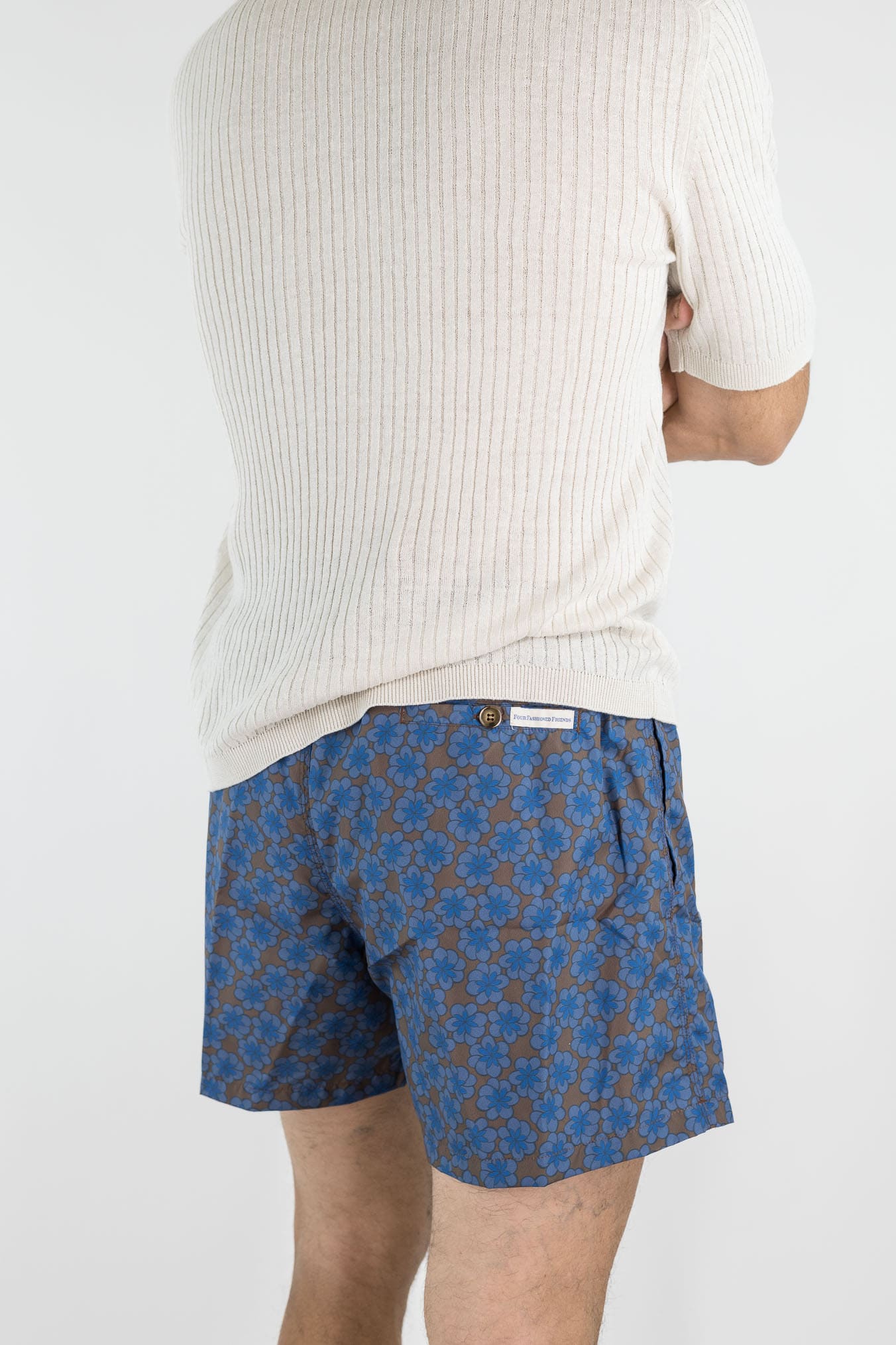 FFF Costume Mare Fantasia Marrone/Blu