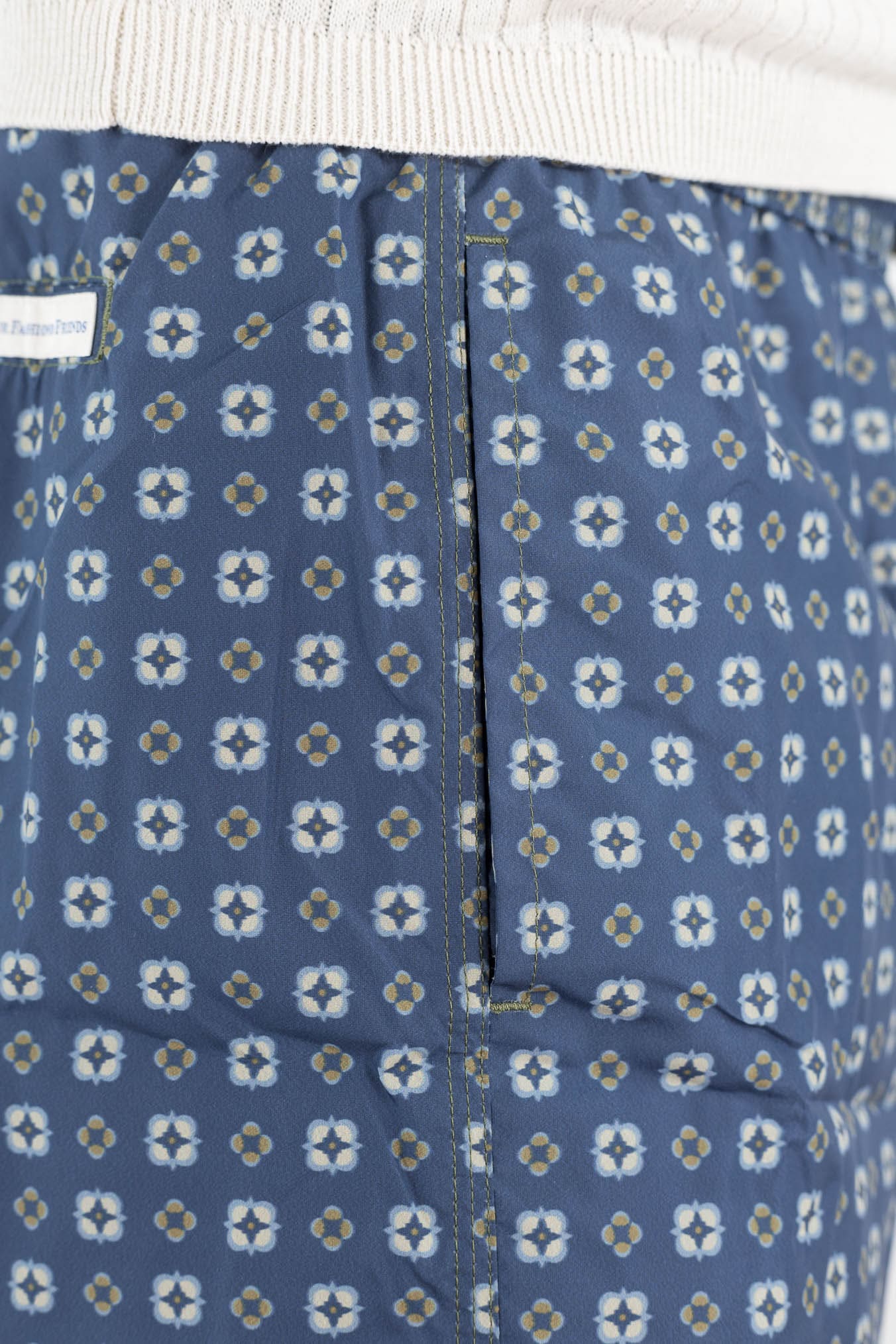 FFF Costume Mare Fantasia Blu/Bianco