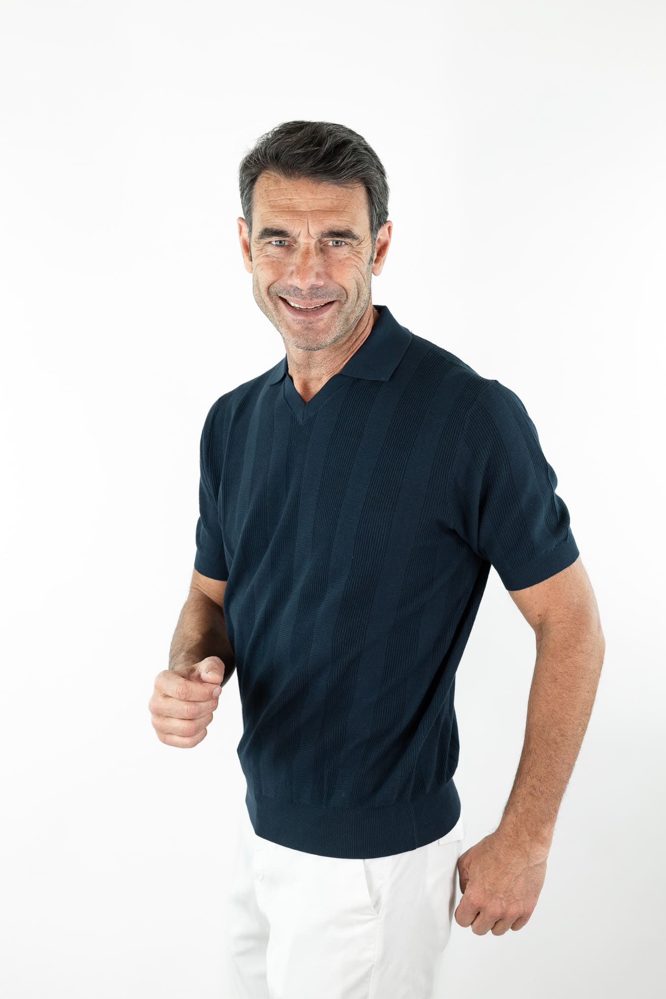GUARINO Polo Skipper Calciatore Blu