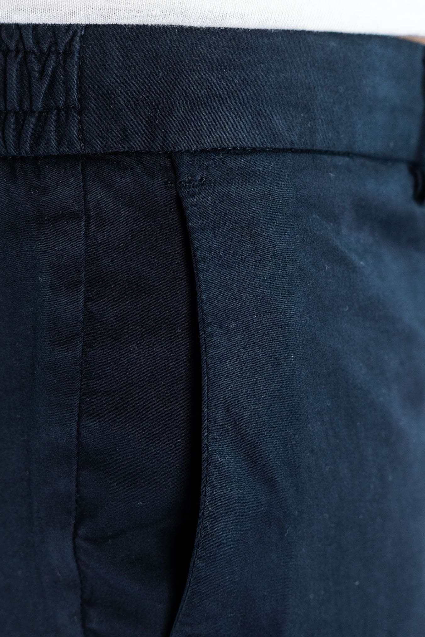 GUARINO Pantaloni Supersoft Coulisse Stretch Blu