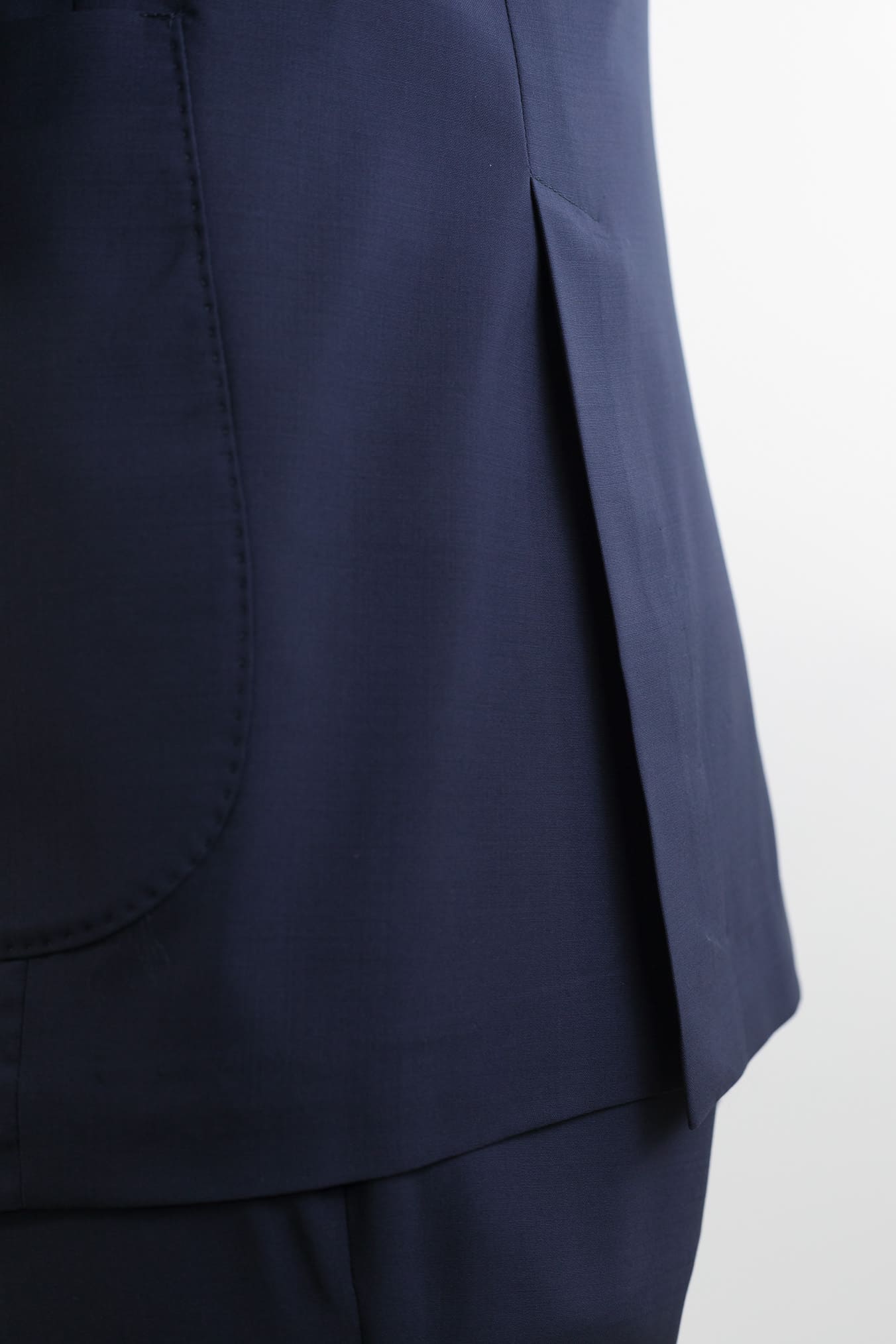 GUARINO Abito Lana Super 130's Blu