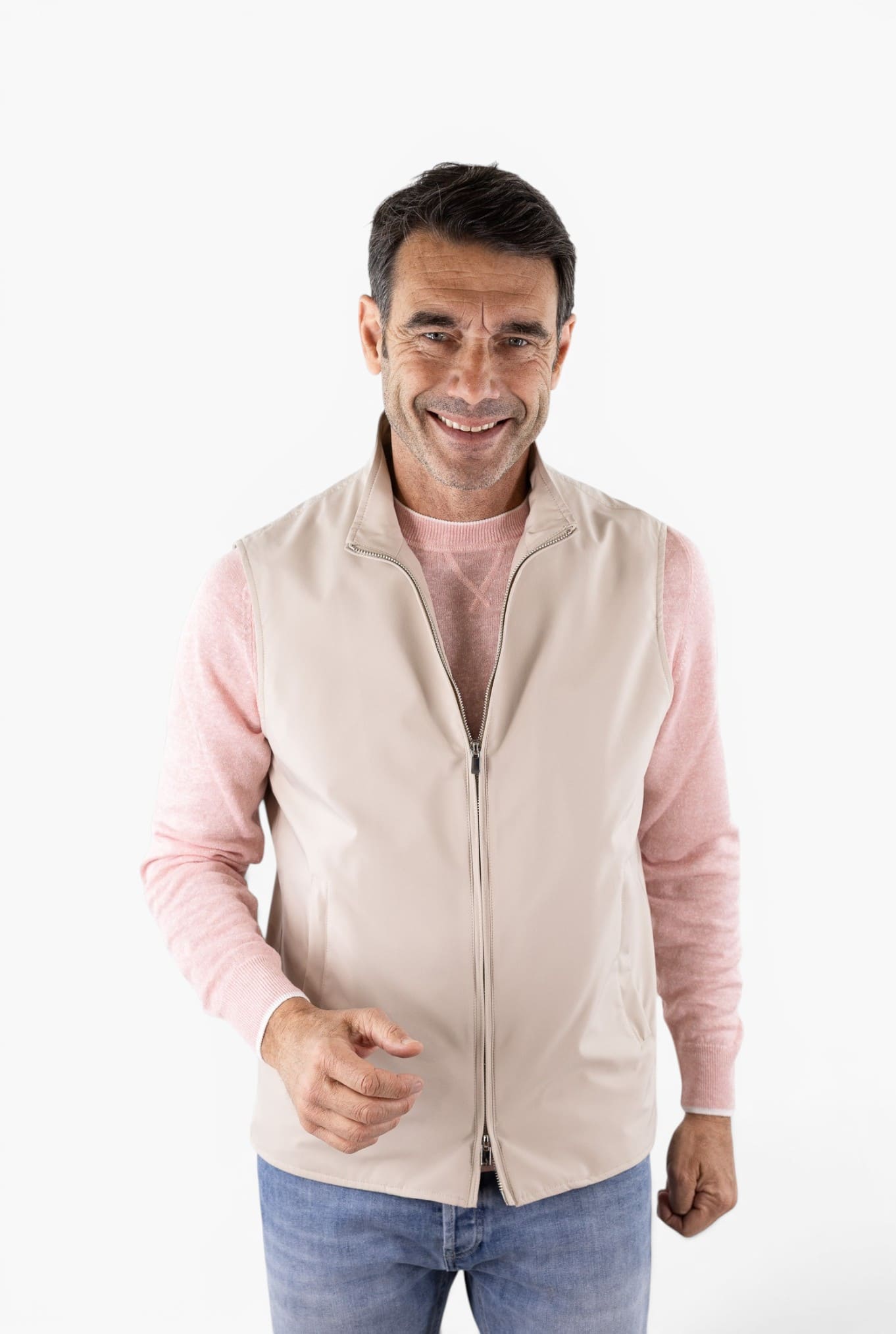 GUARINO Gilet Olmetex Beige
