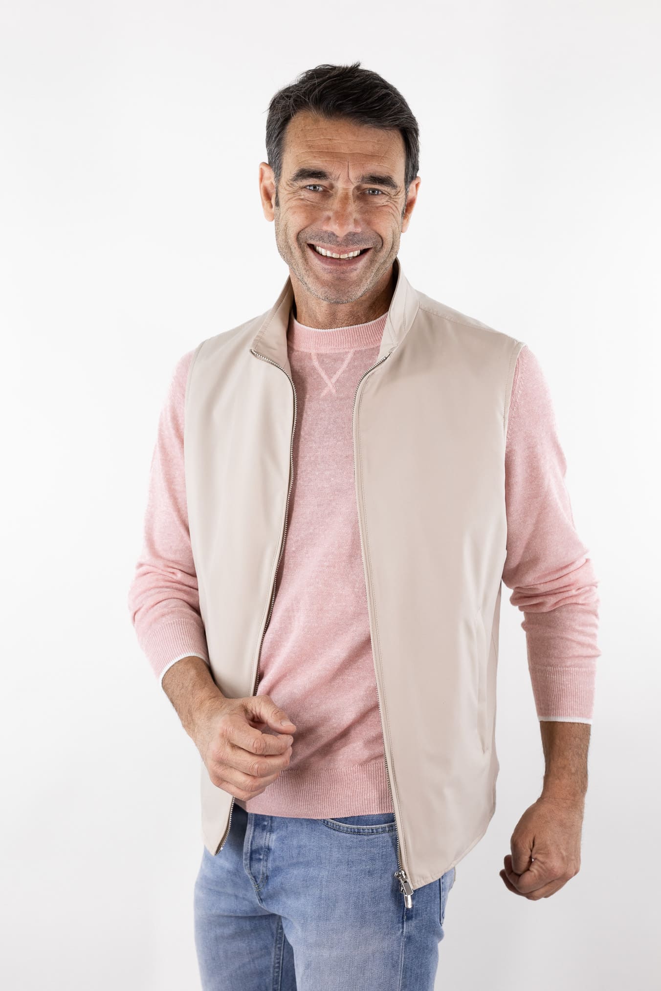 GUARINO Gilet Olmetex Beige
